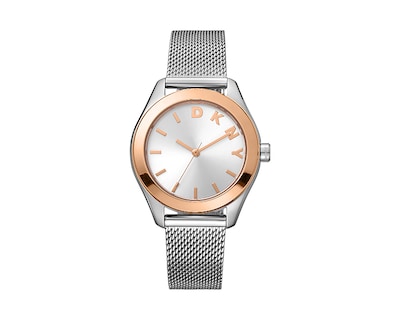 Foto 1 | Foto 1 | Reloj DKNY para Mujer Astoria Logo Plateado