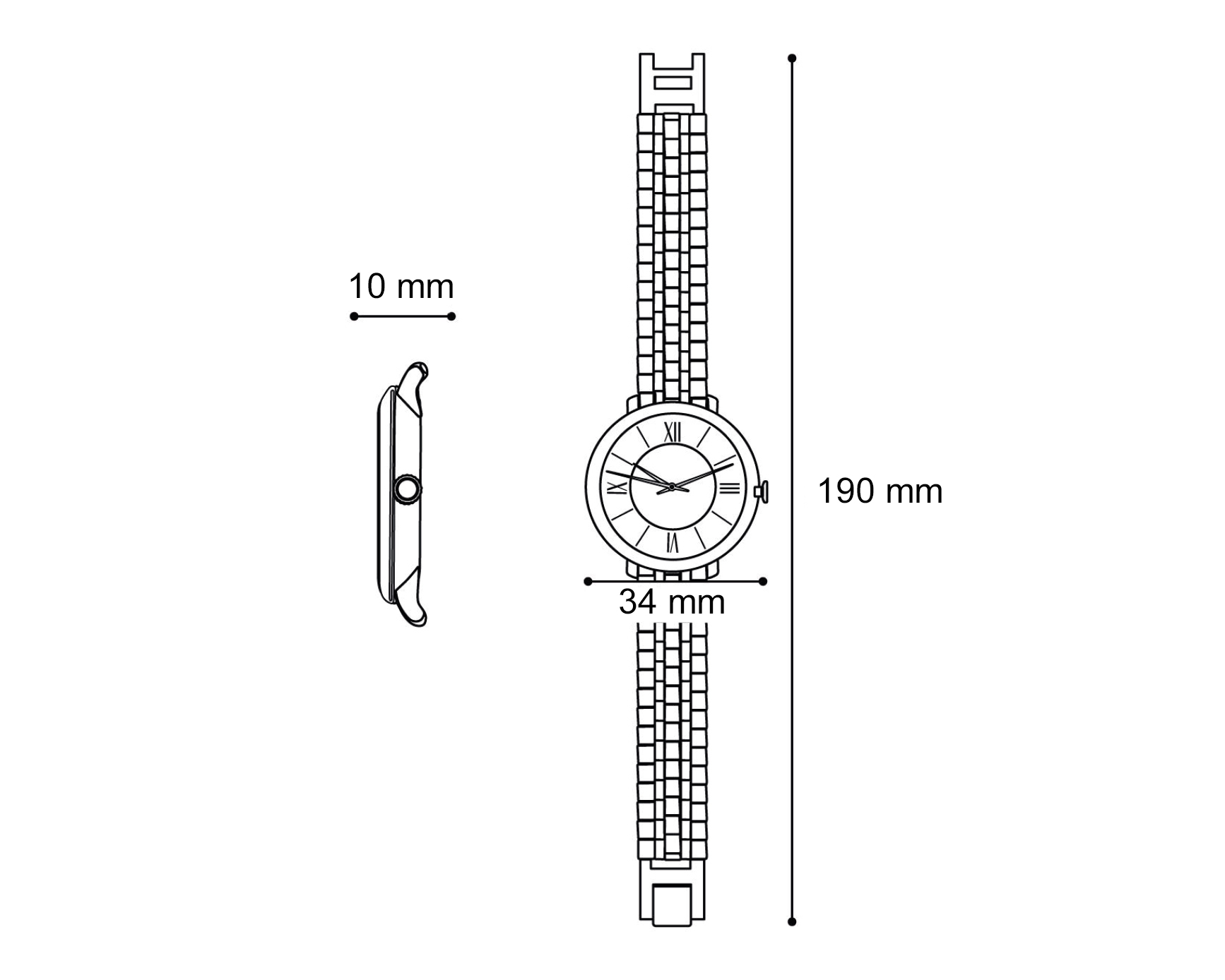 Foto 8 pulgar | Foto 7 | Reloj DKNY para Mujer DK1L016M0055 Plateado