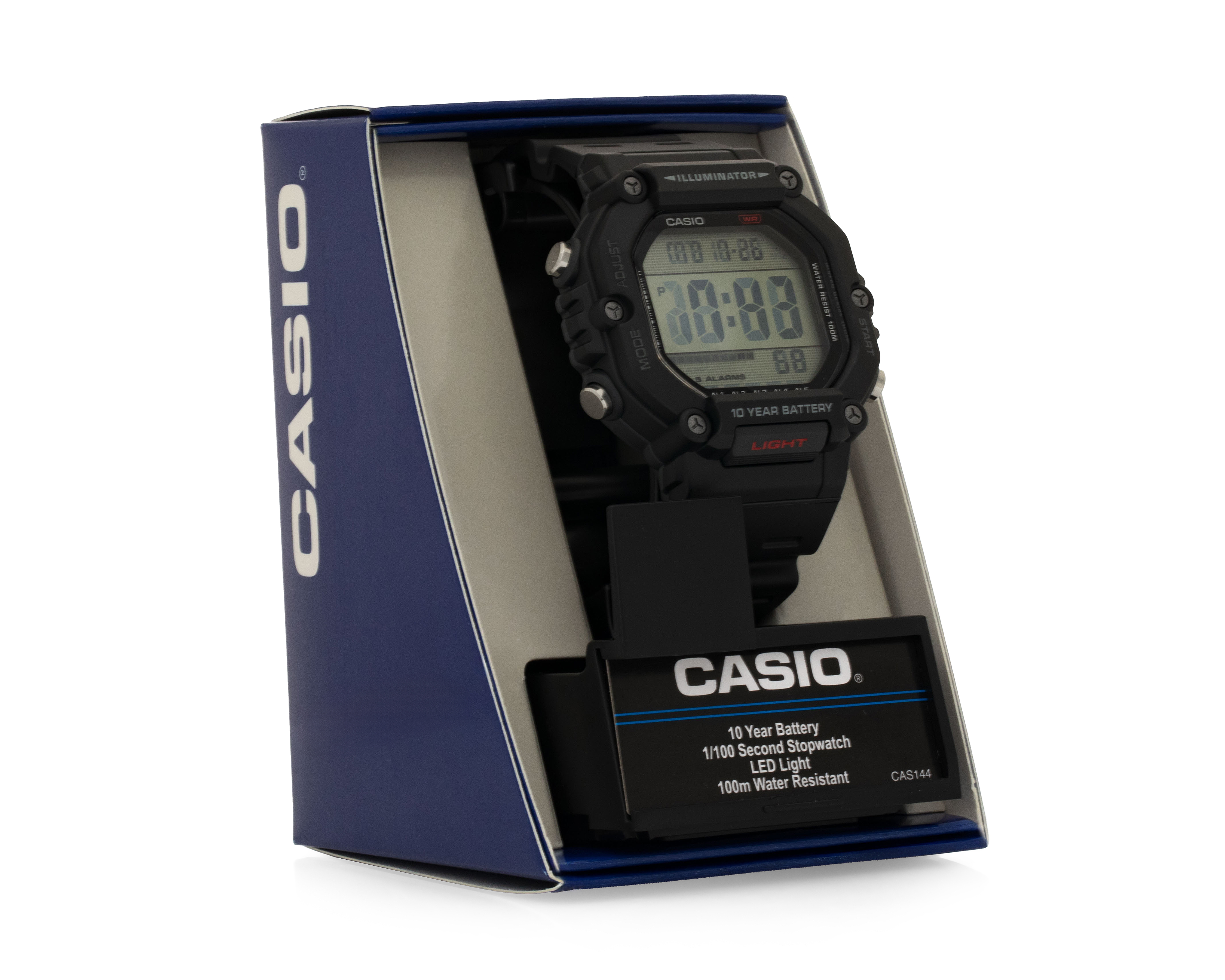 Foto 6 pulgar | Foto 5 | Reloj Casio para Hombre  AE-1600H-1AVCF Negro