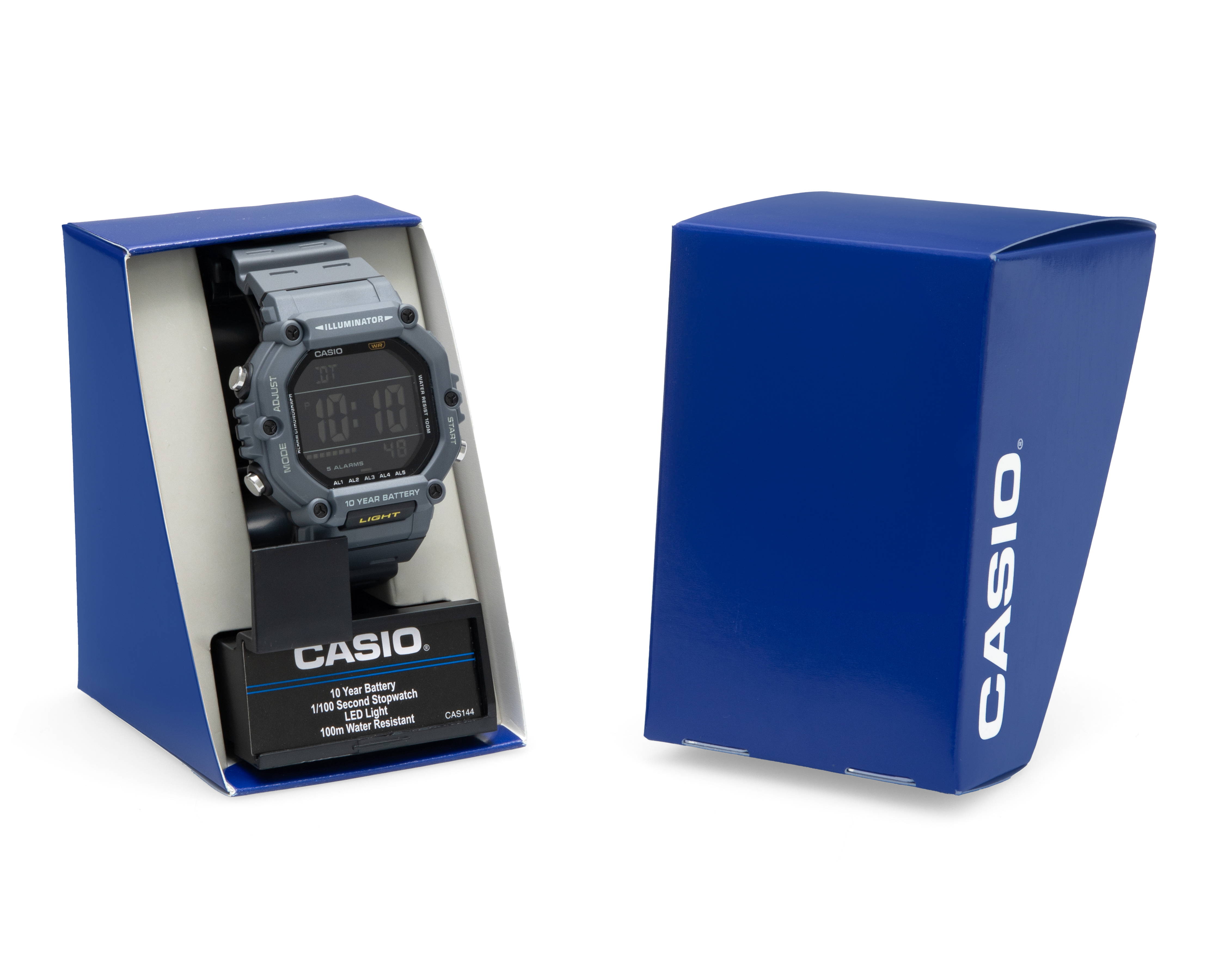 Foto 6 pulgar | Foto 5 | Reloj Casio para Hombre AE-1600H-8BVCF Gris