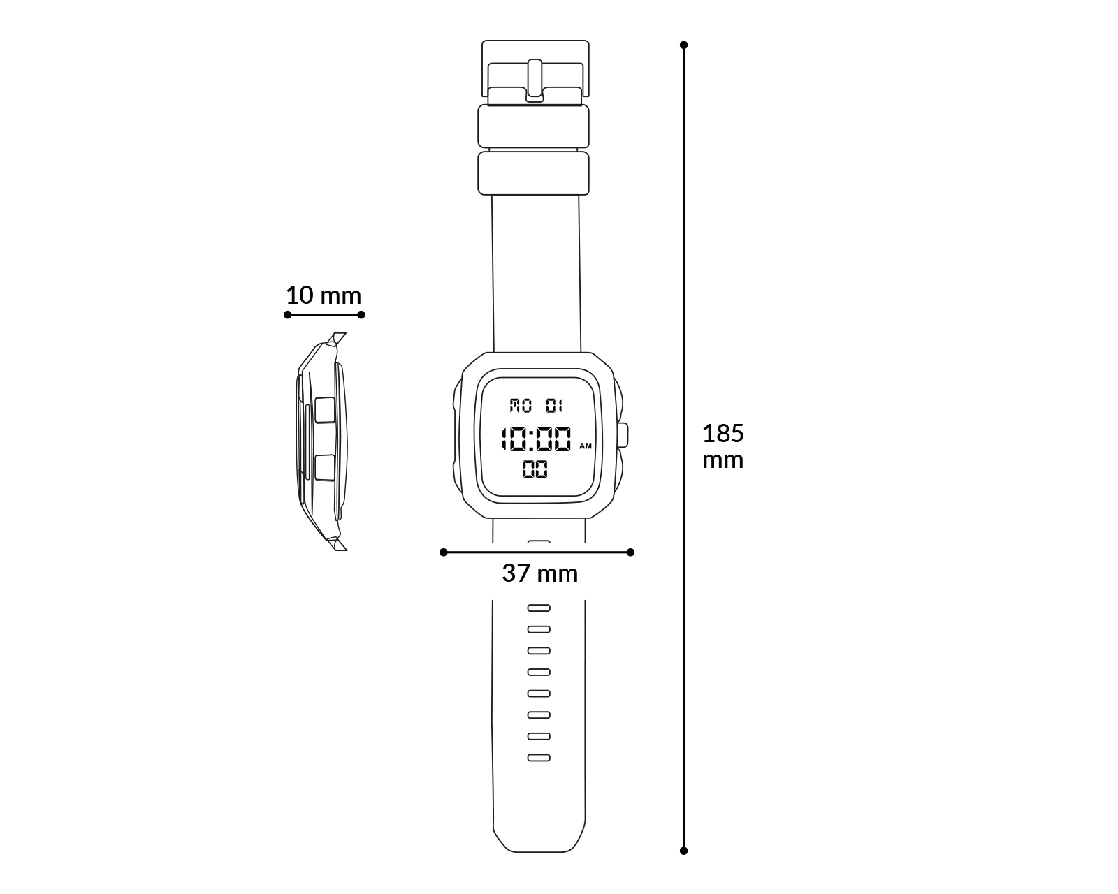 Foto 6 | Foto 6 | Reloj Skechers para Mujer Sawtelle SR6323 Morado