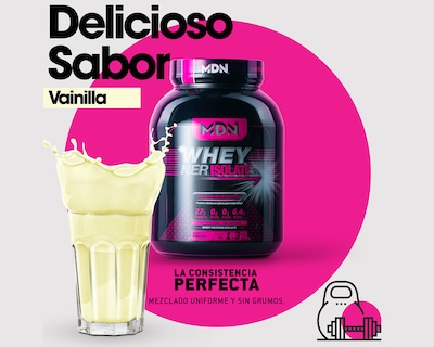 Foto 5 | Foto 5 | Suplemento Alimenticio MDN Sports Whey Ner Isolate Proteína Aislada Sabor Vainilla 1.3 kg
