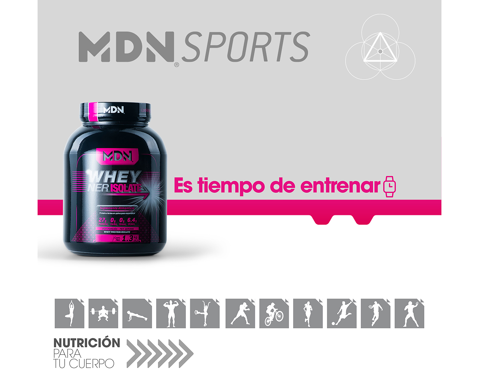 Foto 6 | Foto 6 | Suplemento Alimenticio MDN Sports Whey Ner Isolate Proteína Aislada Sabor Vainilla 1.3 kg