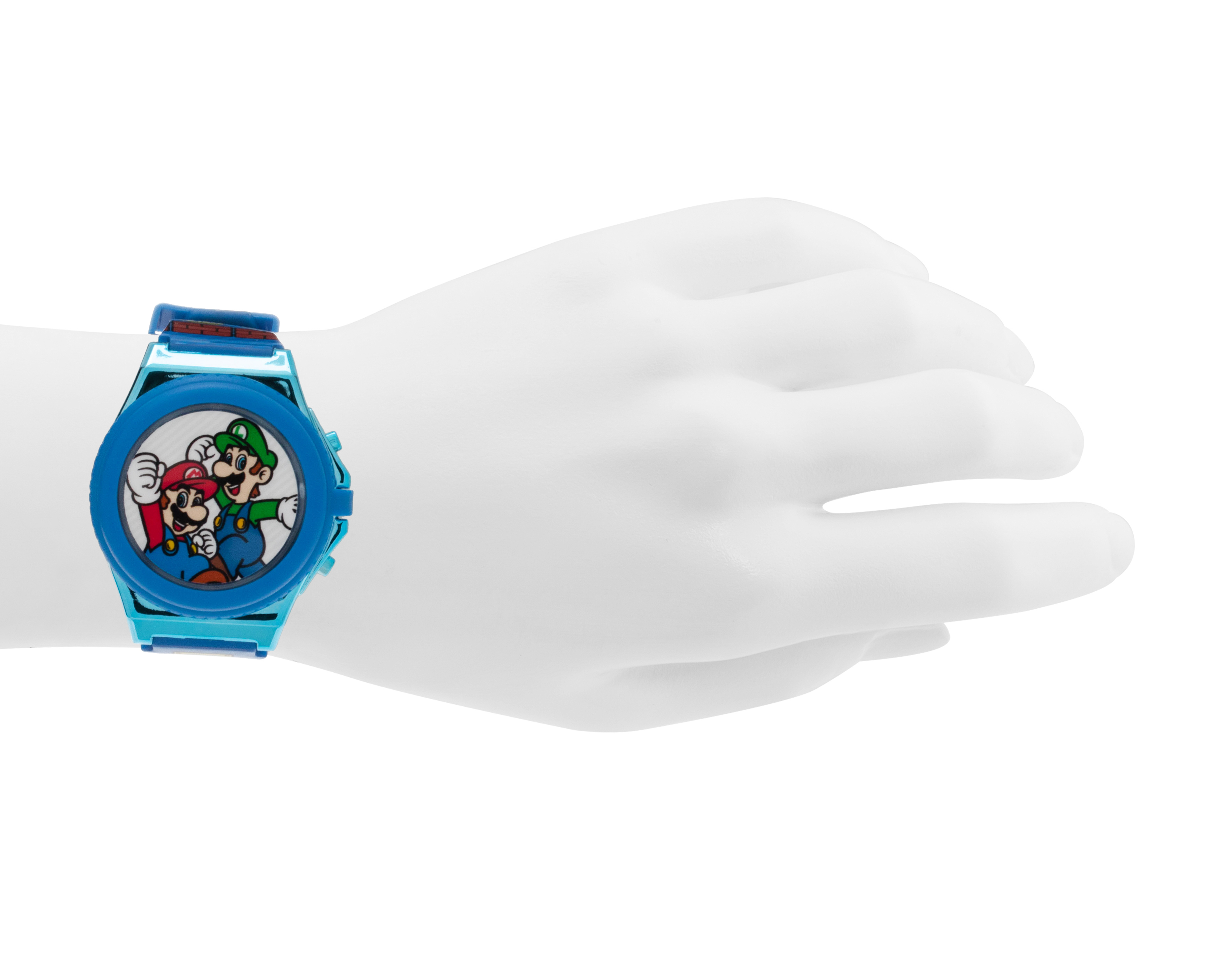 Foto 5 | Foto 5 | Reloj Super Mario Infantil GSM4066AZ Azul