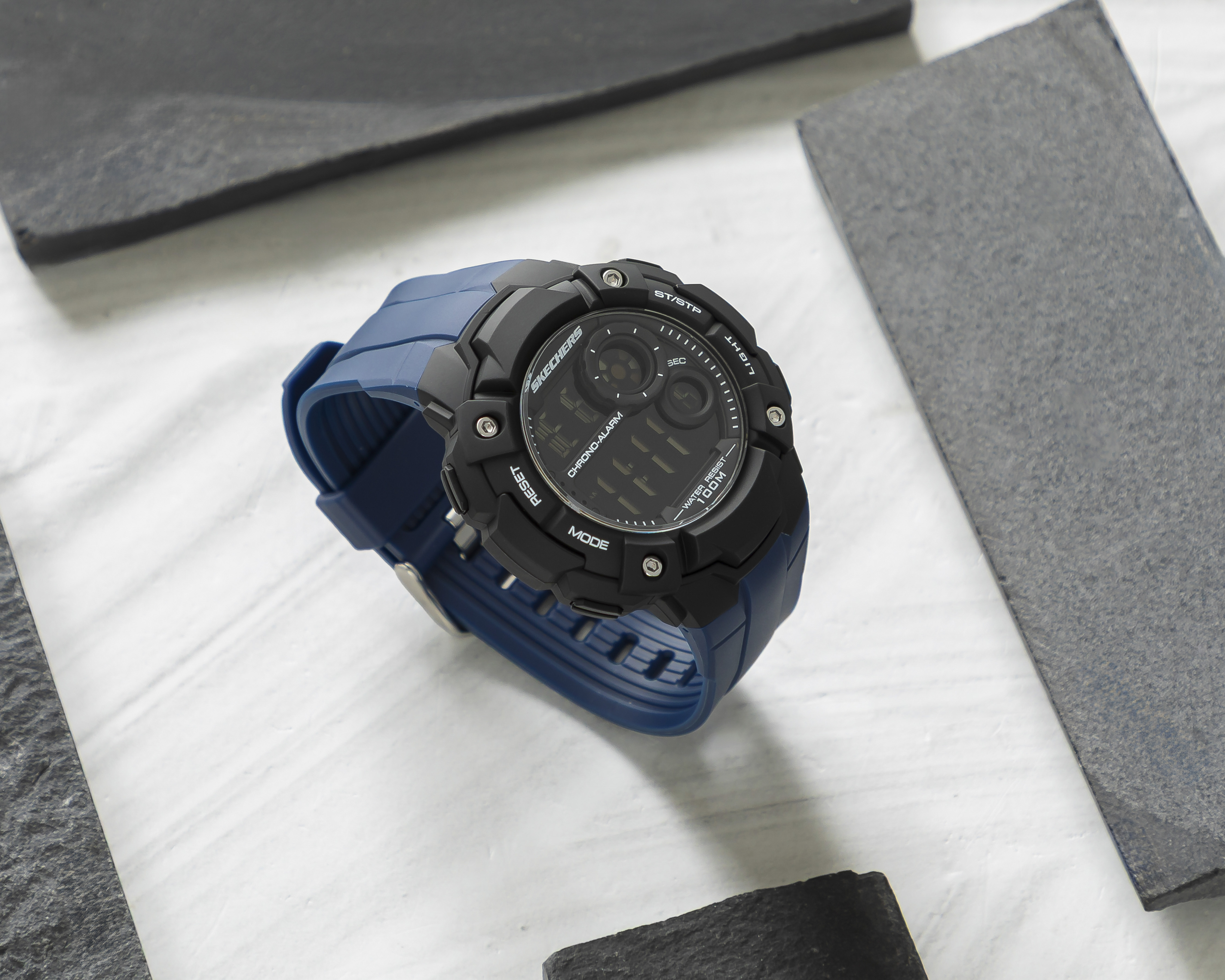 Foto 7 pulgar | Foto 6 | Reloj Skechers para Hombre SR1182 Azul