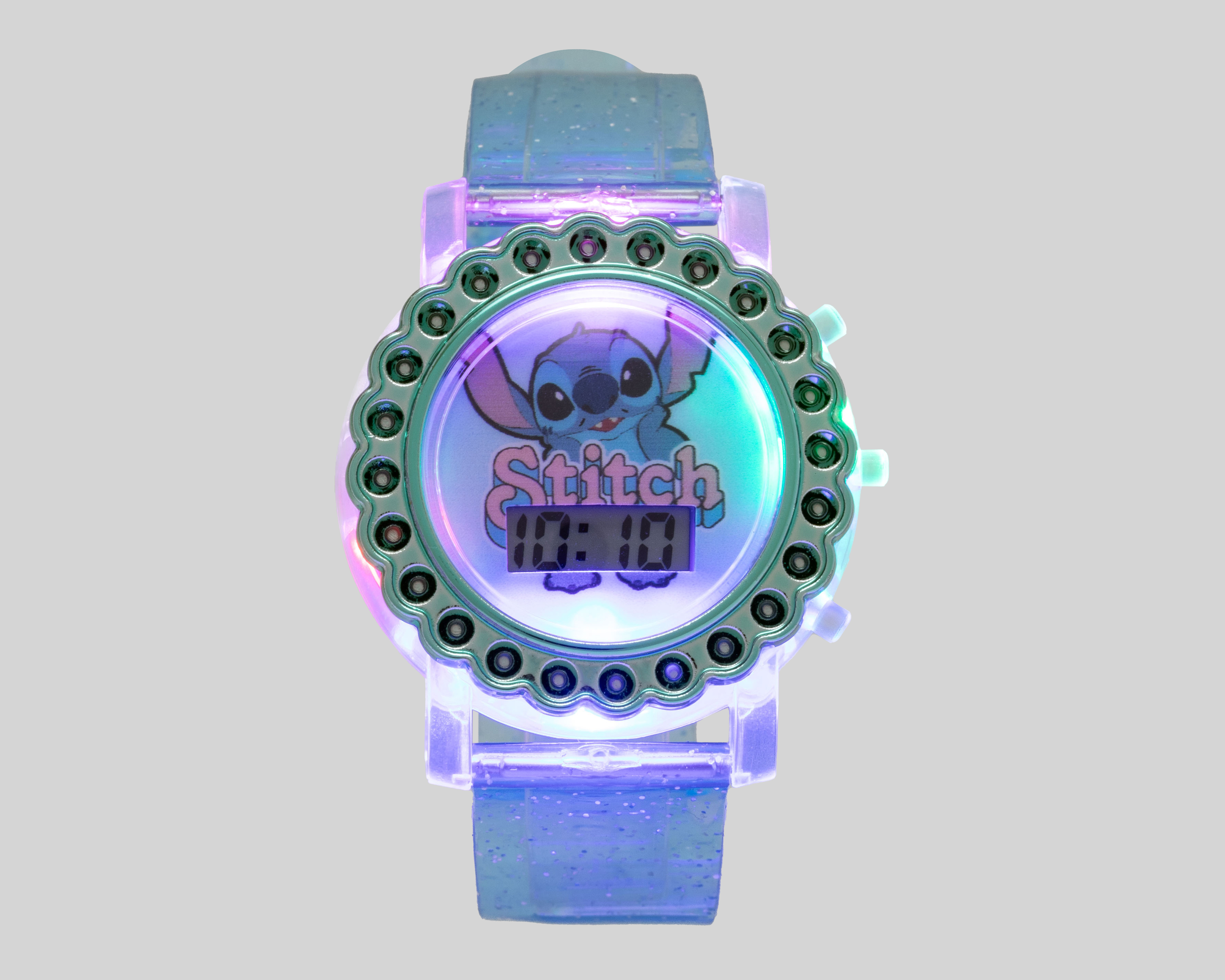 Foto 3 pulgar | Foto 2 | Reloj Lilo & Stitch para Niña LAS4018RO Azul