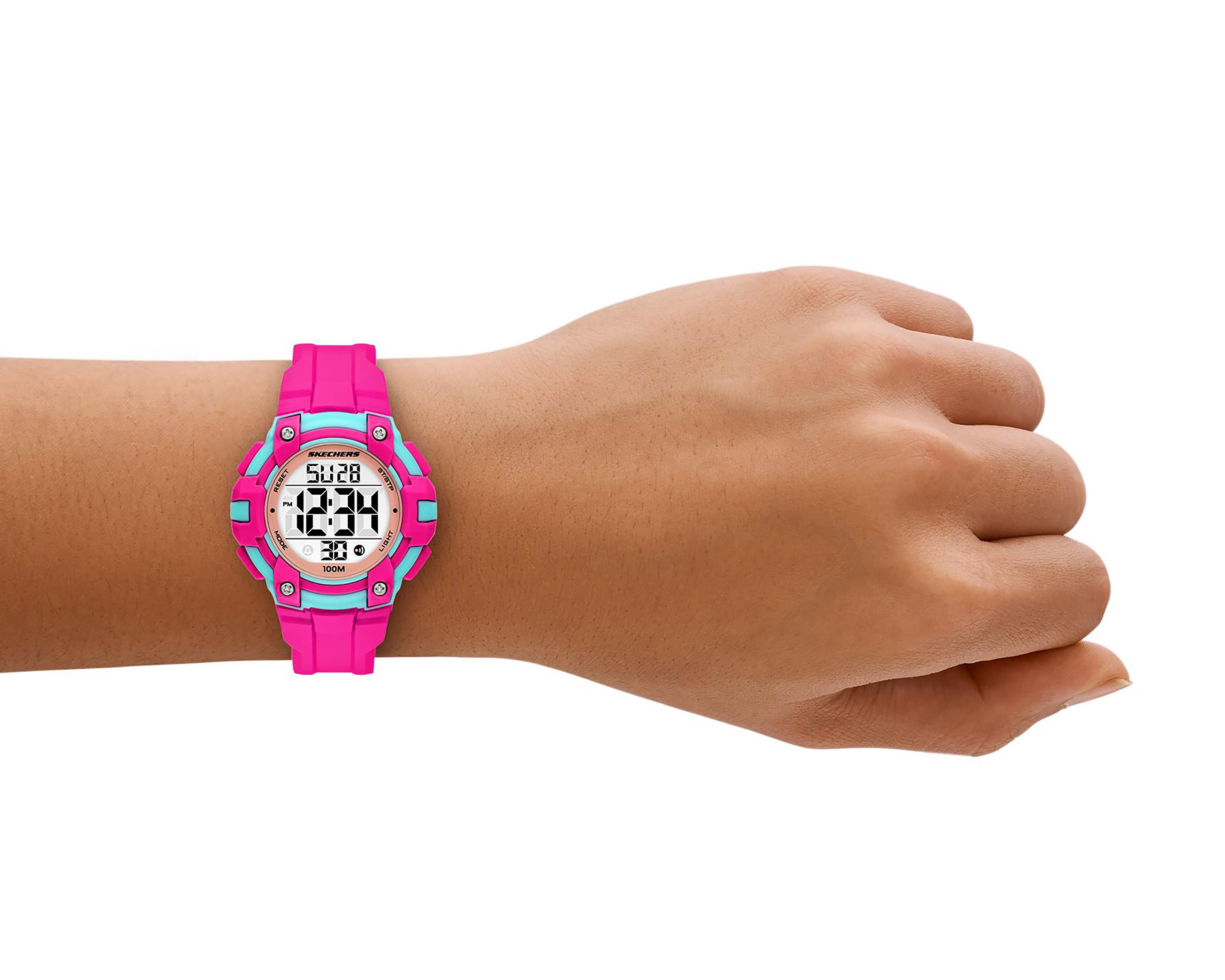 Foto 4 | Foto 4 | Reloj Skechers para Mujer SR2149 Rosa Anoka