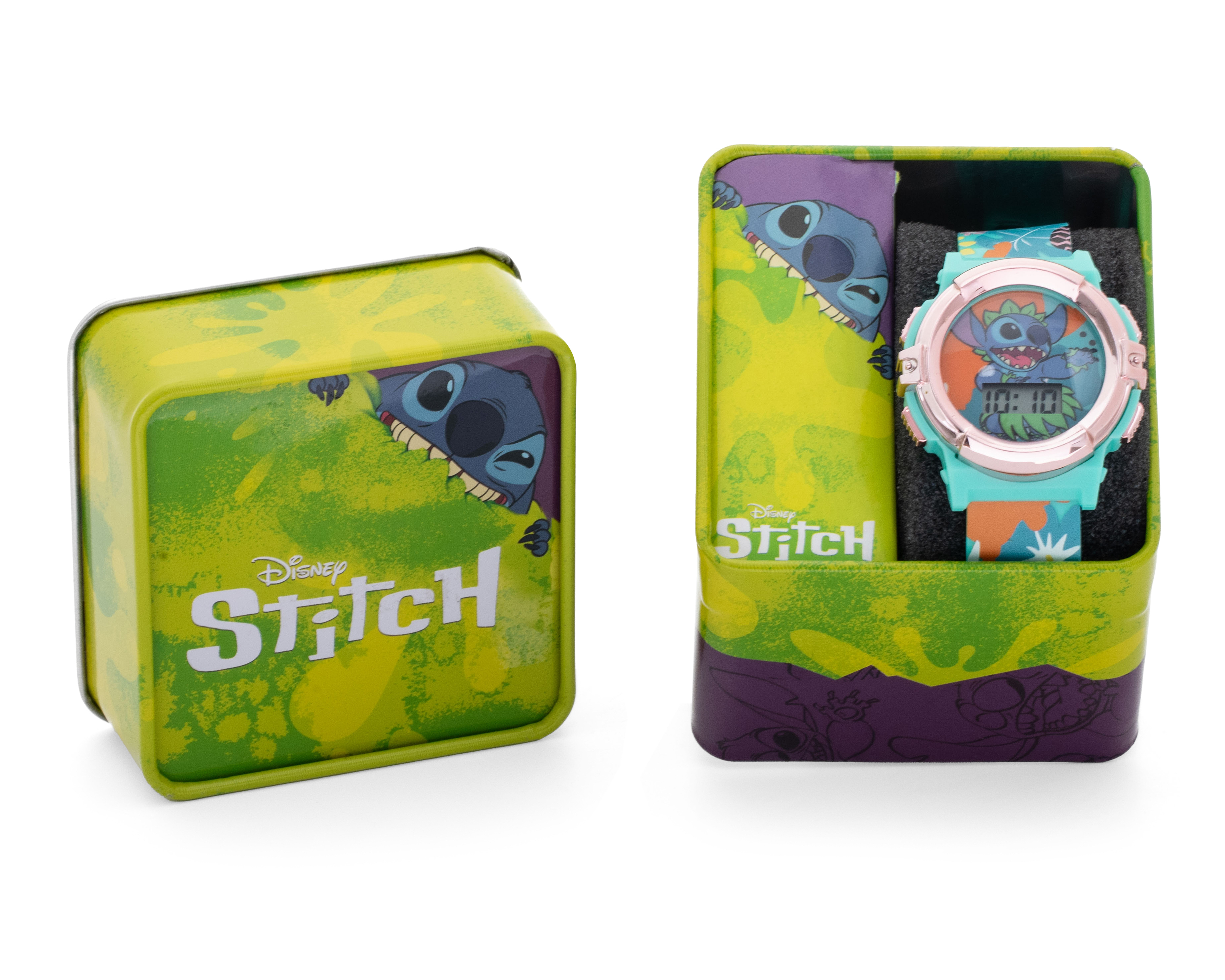 Foto 6 | Foto 6 | Reloj Lilo & Stitch para Niña LAS4020RO Verde