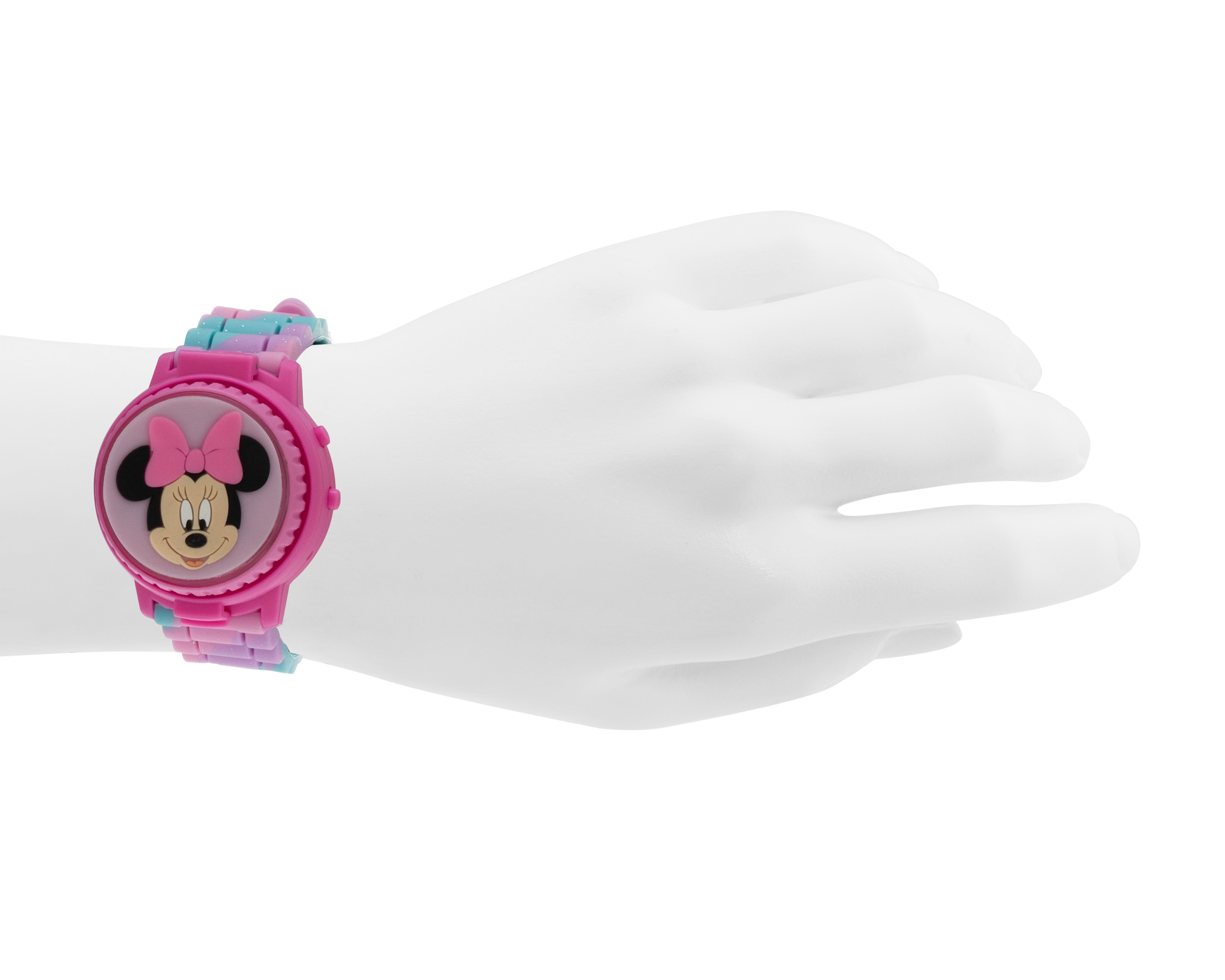 Foto 6 pulgar | Foto 5 | Reloj Minnie Mouse para Niña MN4143RO Rosa