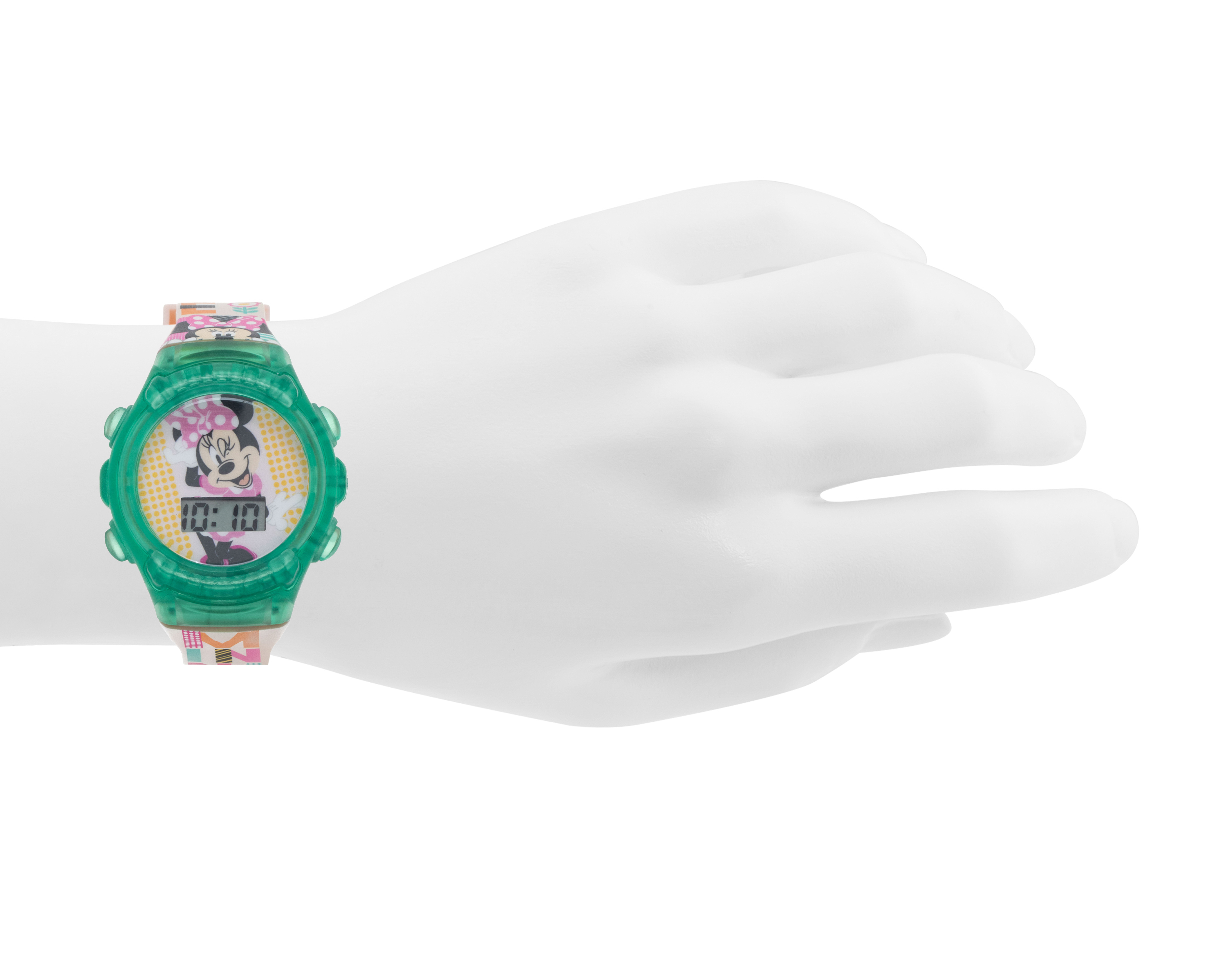 Foto 6 pulgar | Foto 5 | Reloj Minnie Mouse Infantil MN4365RO Verde