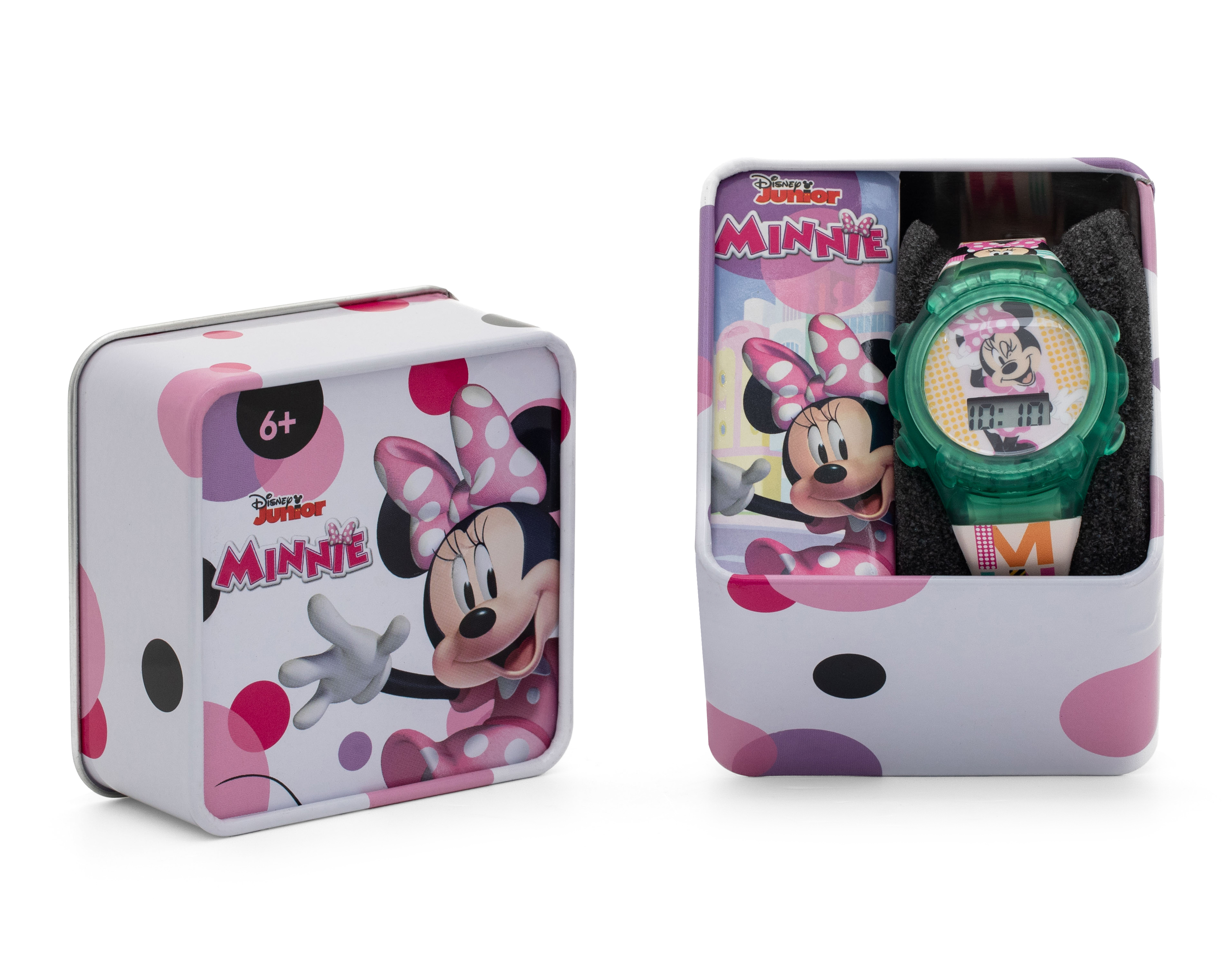 Foto 7 pulgar | Foto 6 | Reloj Minnie Mouse Infantil MN4365RO Verde