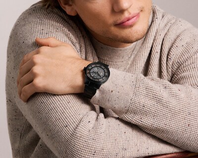 Foto 5 | Foto 5 | Reloj Fossil para Hombre Townsman ME3269 Negro