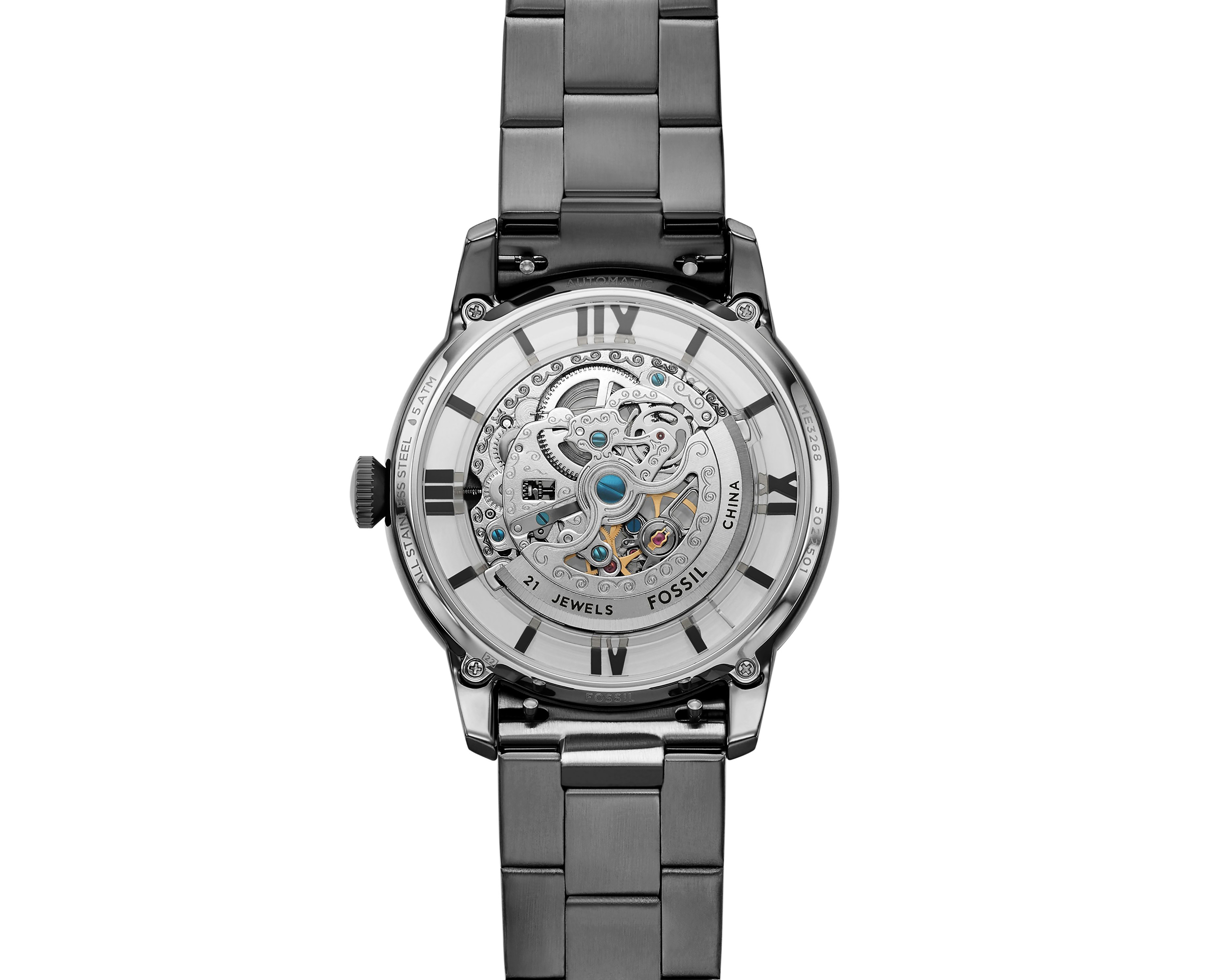 Foto 5 pulgar | Foto 4 | Reloj Fossil para Hombre ME3268 Gris