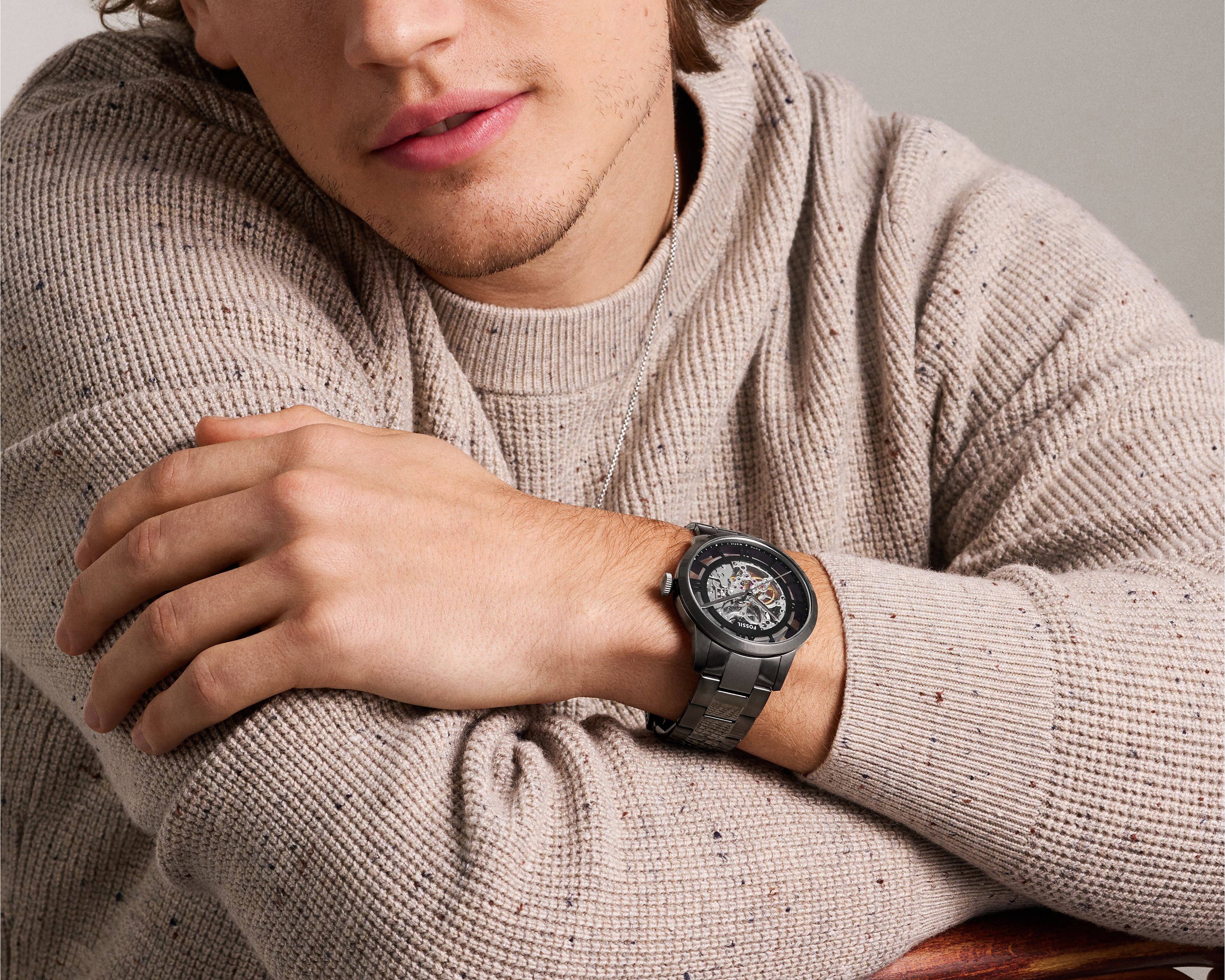 Foto 5 | Foto 5 | Reloj Fossil para Hombre ME3268 Gris