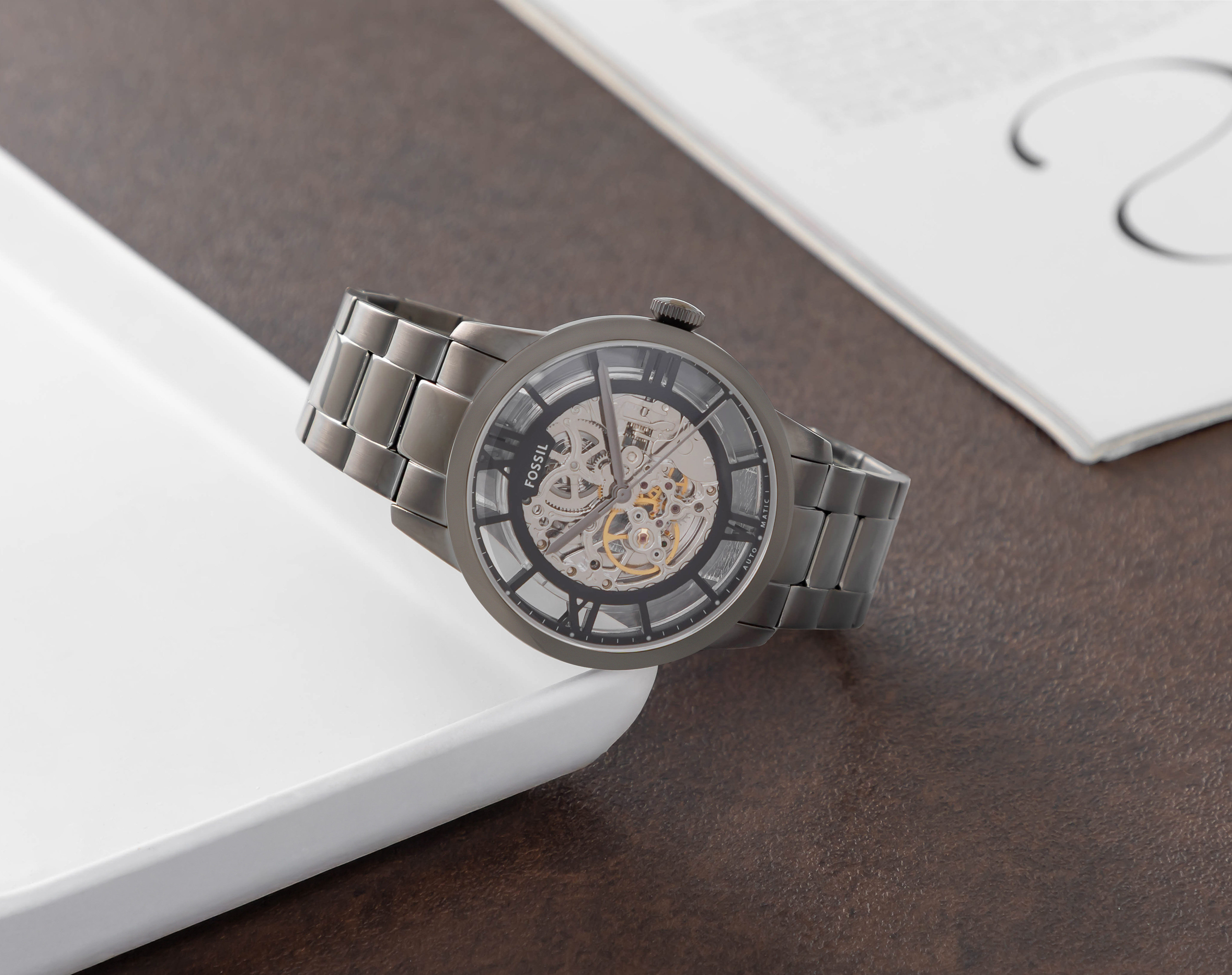 Foto 8 | Foto 8 | Reloj Fossil para Hombre ME3268 Gris