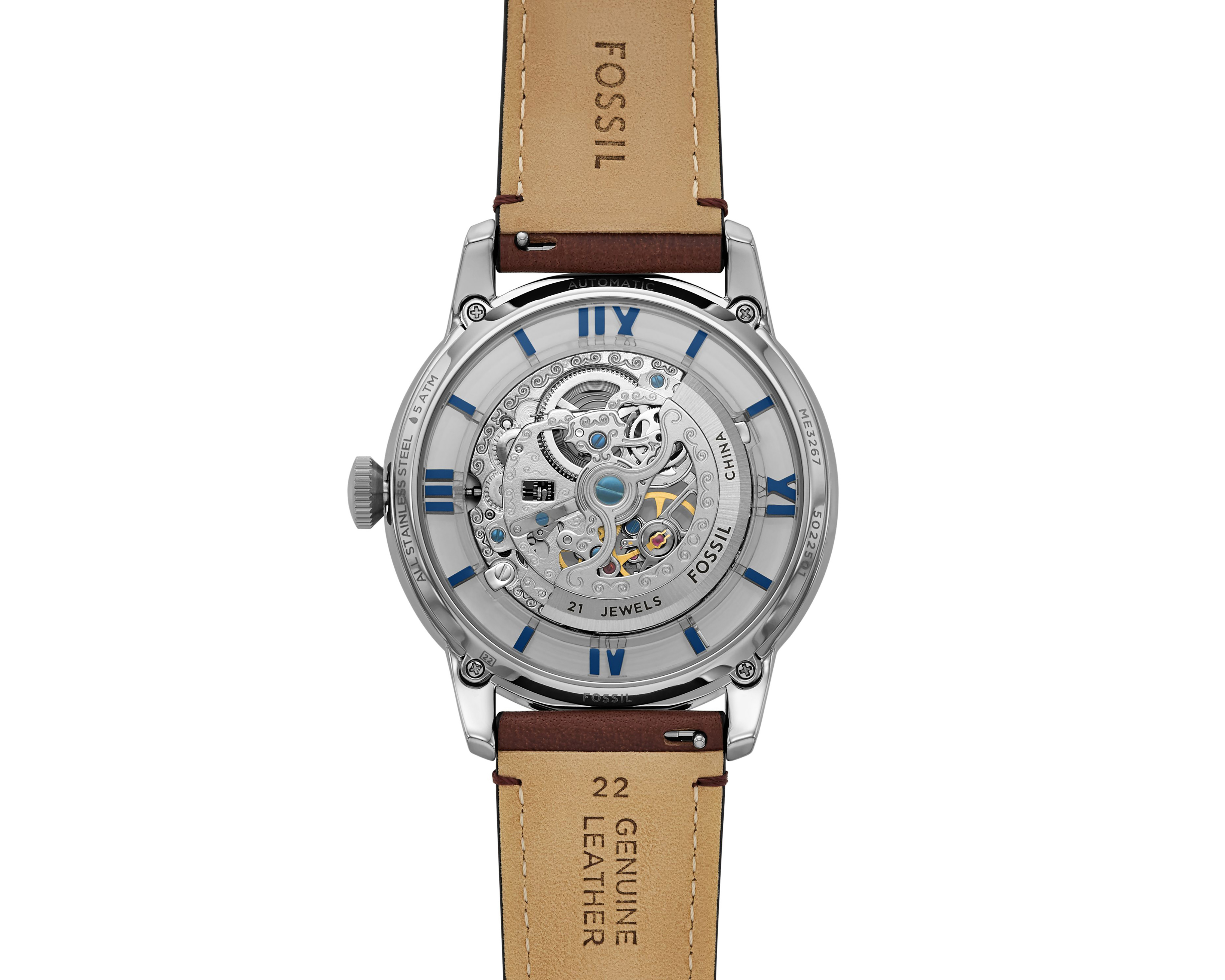 Foto 5 pulgar | Foto 4 | Reloj Fossil para Hombre ME3267 Café