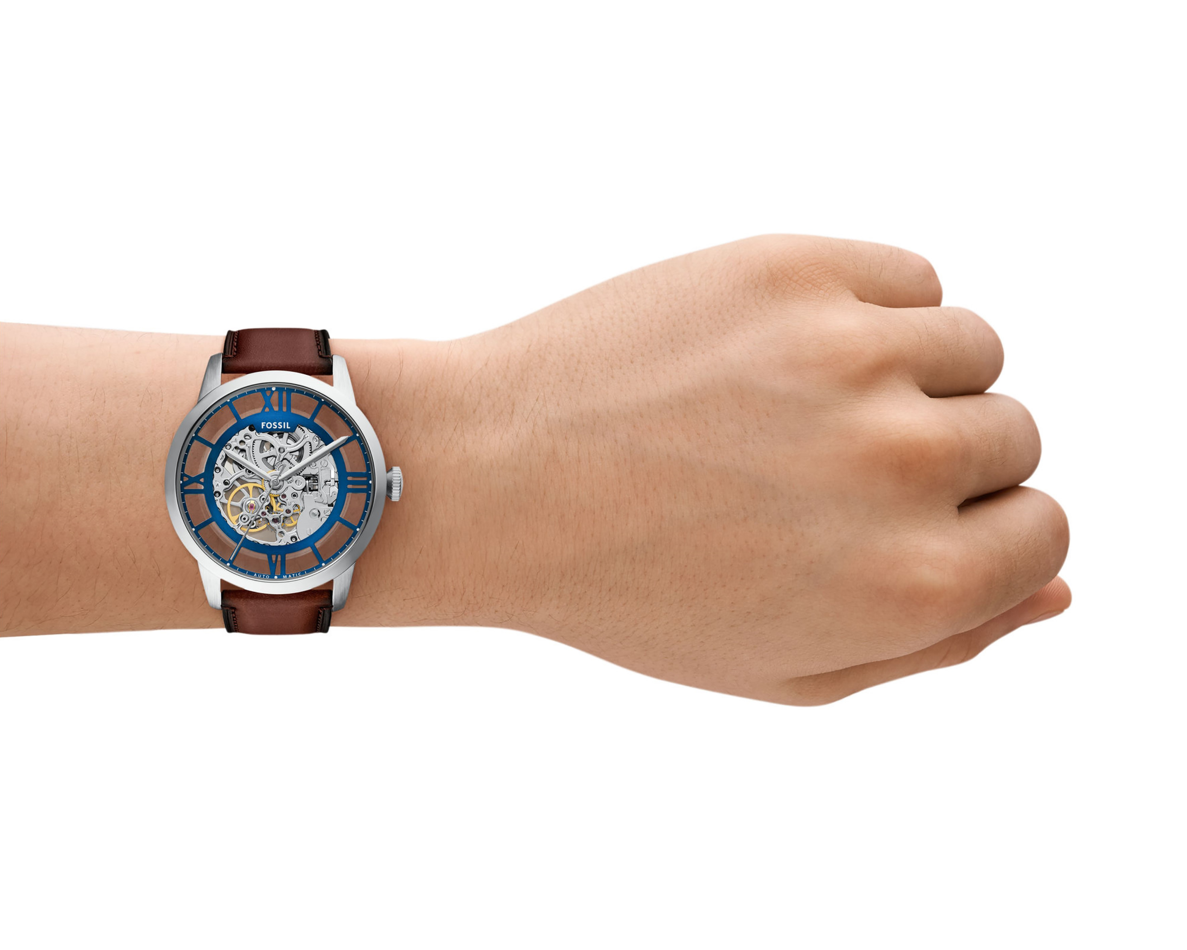 Foto 5 | Foto 5 | Reloj Fossil para Hombre ME3267 Café