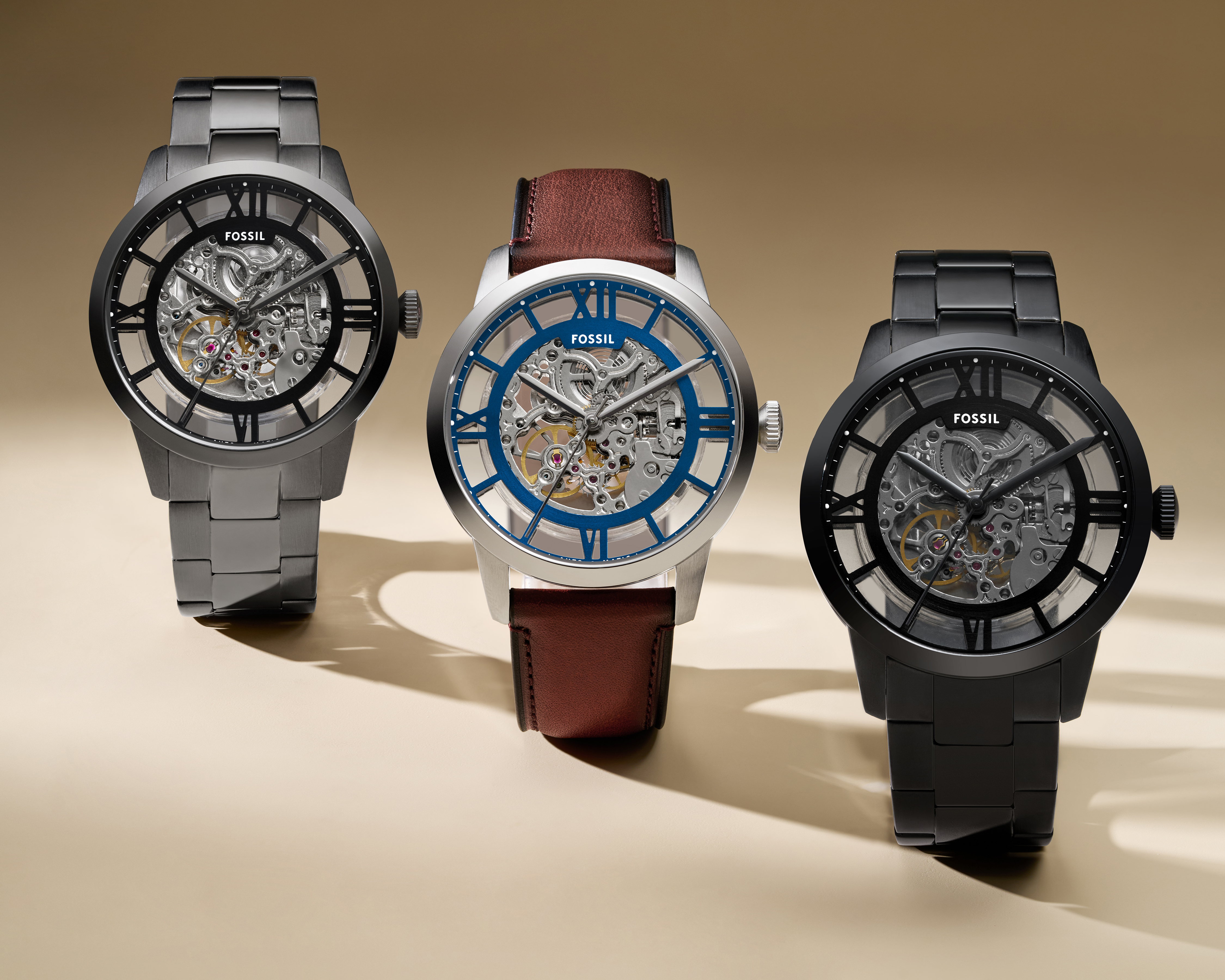 Foto 7 | Foto 7 | Reloj Fossil para Hombre ME3267 Café