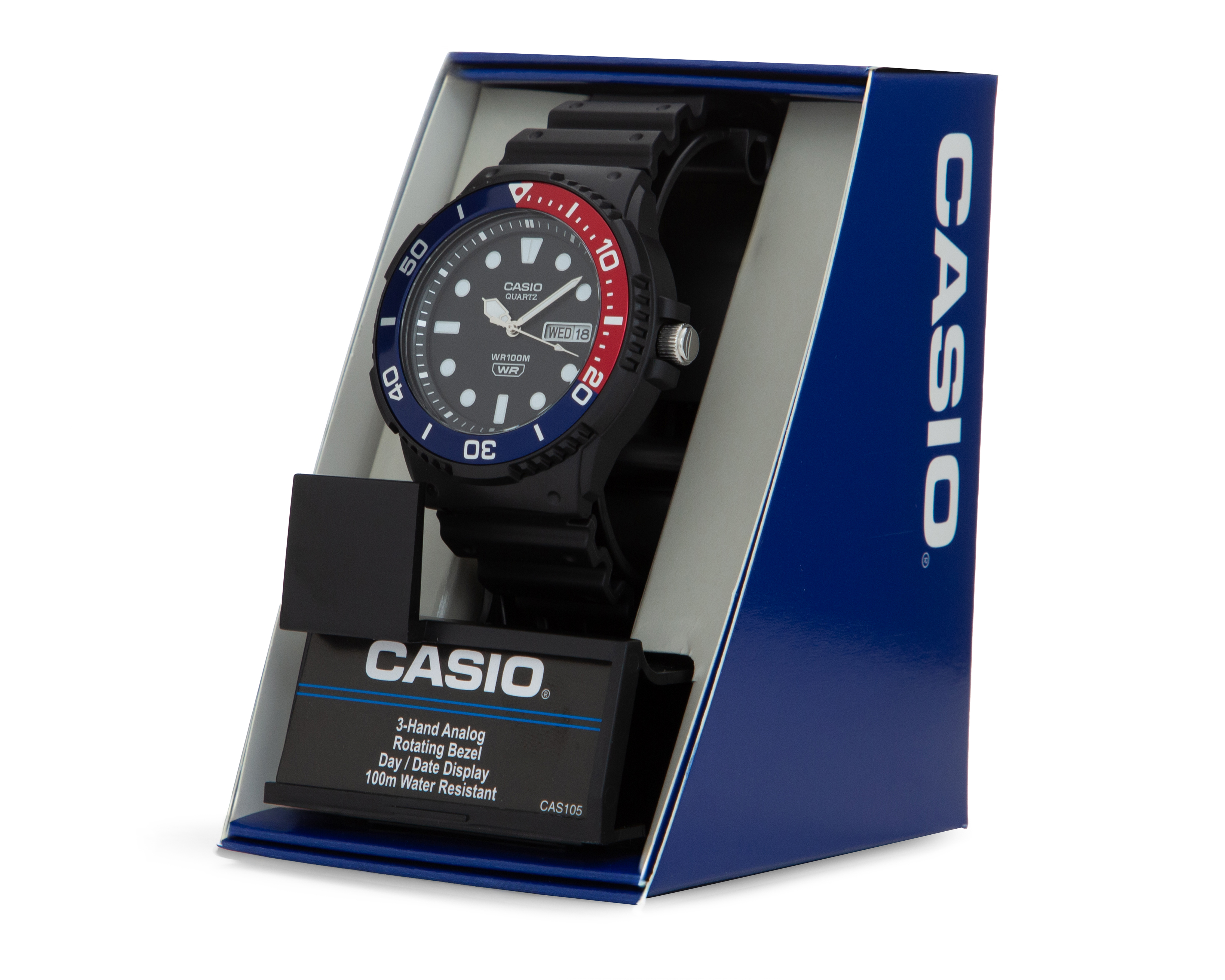 Foto 6 pulgar | Foto 5 | Reloj Casio para Hombre MRW-230H-1E2VCF Negro