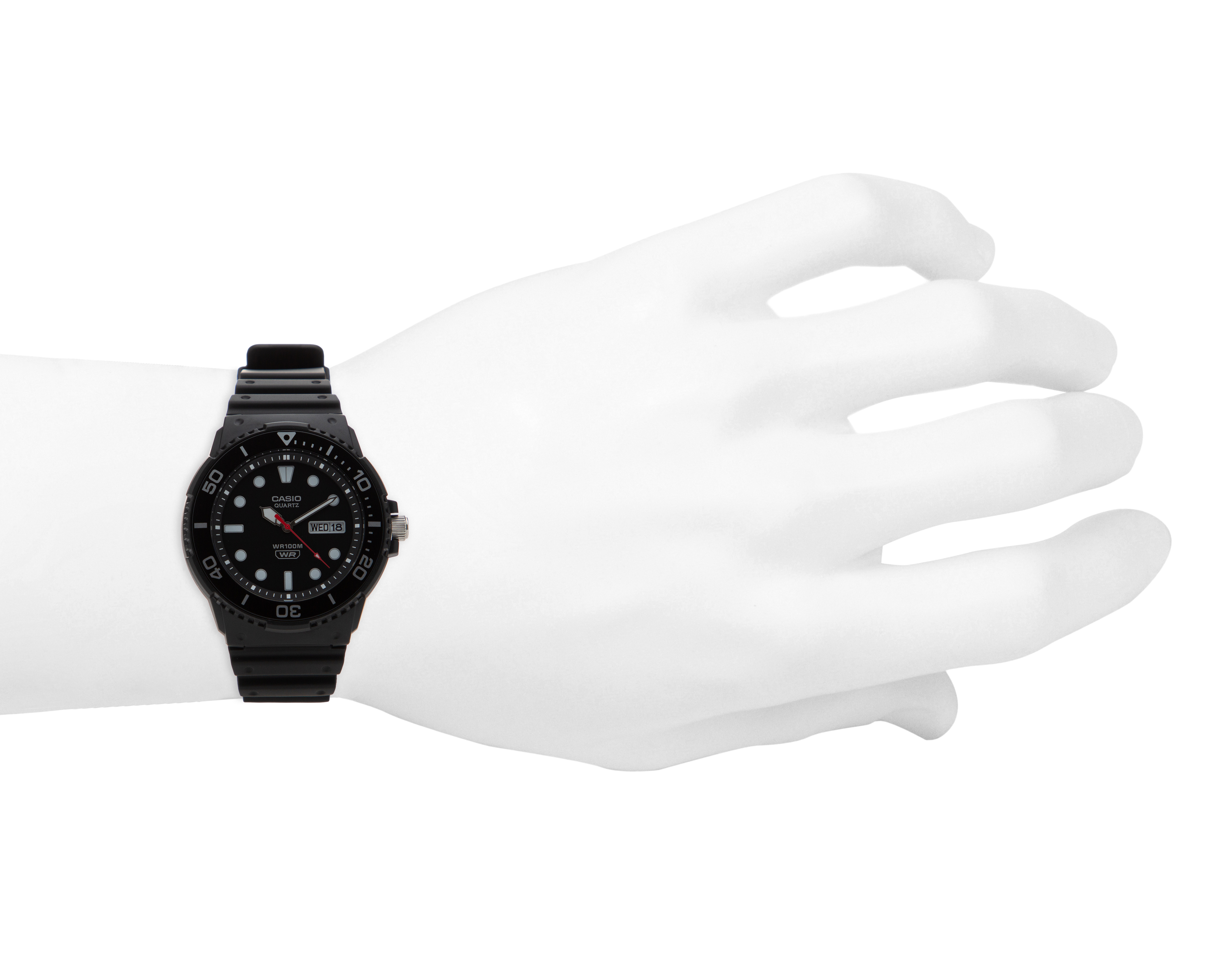 Foto 5 pulgar | Foto 4 | Reloj Casio para Hombre MRW-230H-1E1VCF Negro