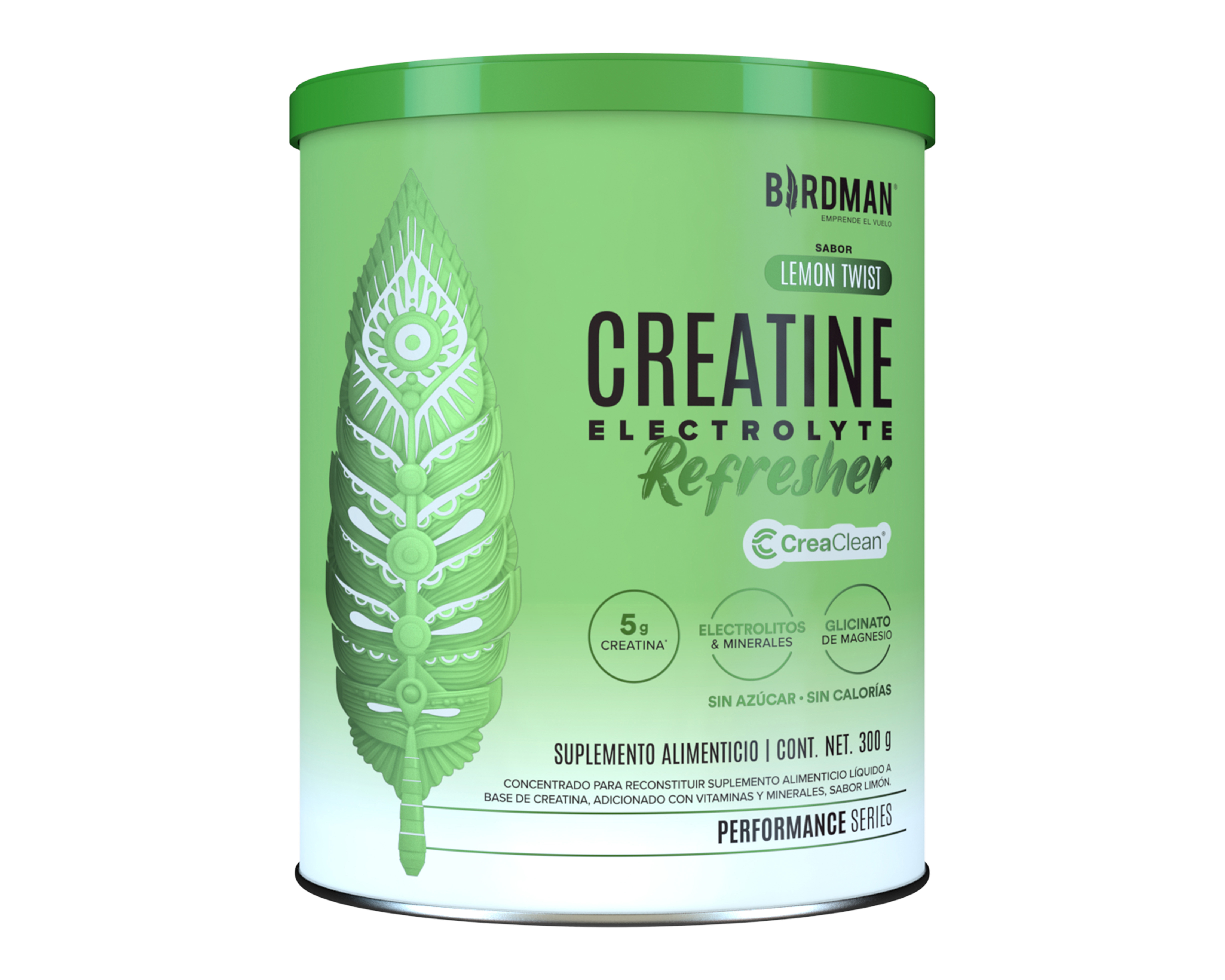 Foto 2 pulgar | Foto 1 | Creatina Birdman Performance Series de Alta Pureza Lemon Twist 300 g