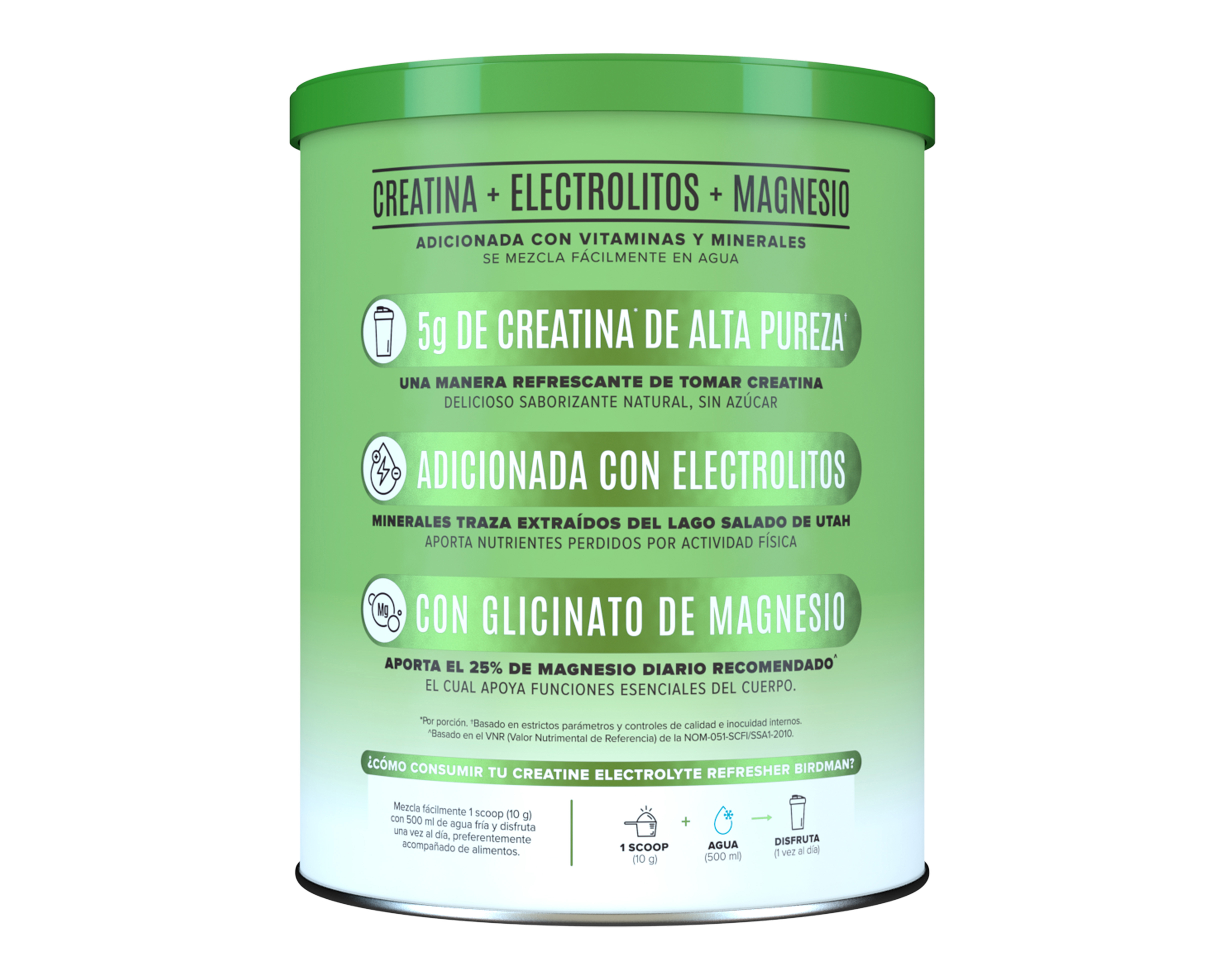 Foto 3 pulgar | Foto 2 | Creatina Birdman Performance Series de Alta Pureza Lemon Twist 300 g
