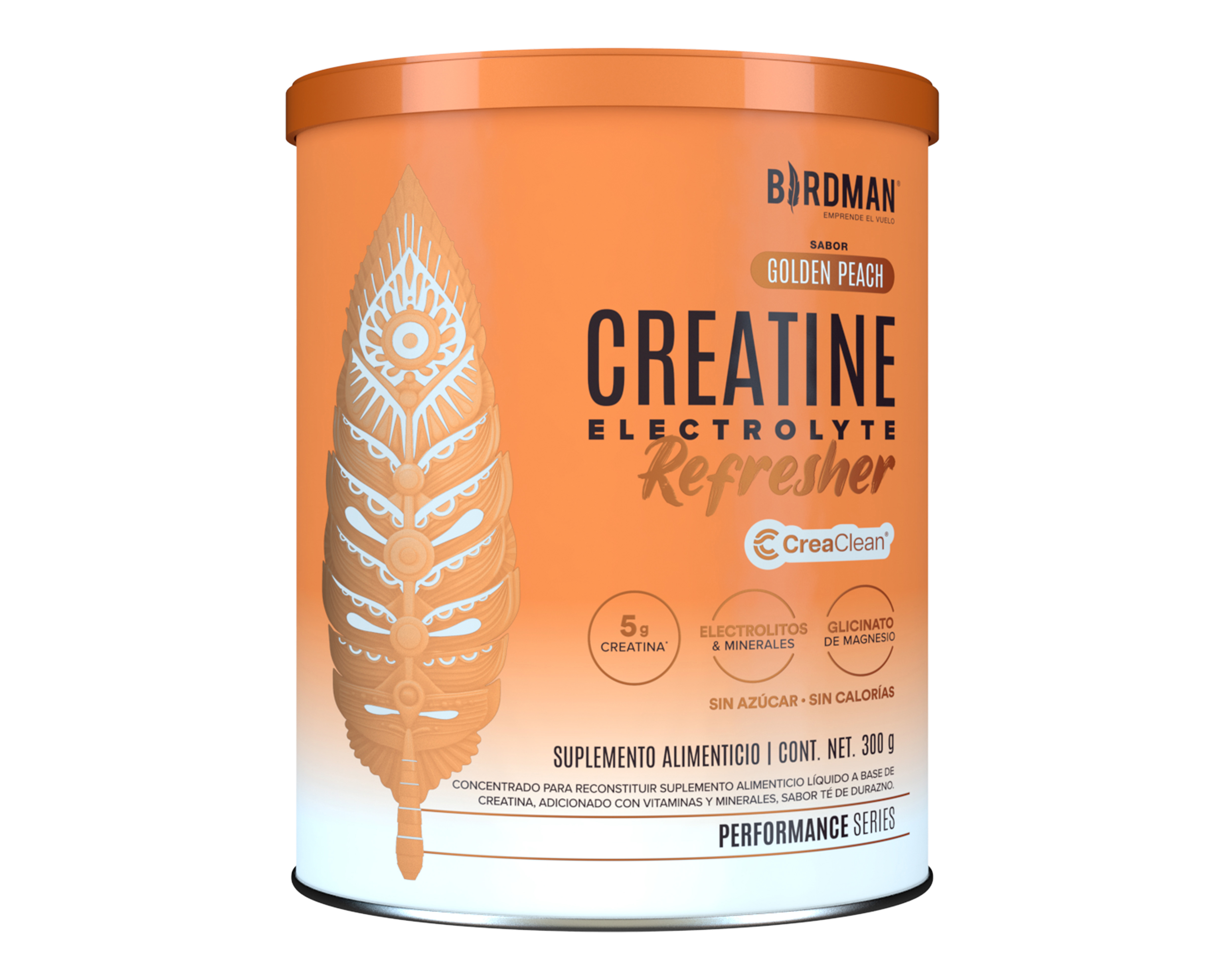 Foto 2 pulgar | Foto 1 | Creatina Birdman Performance Series de Alta Pureza Golden Peach 300 g