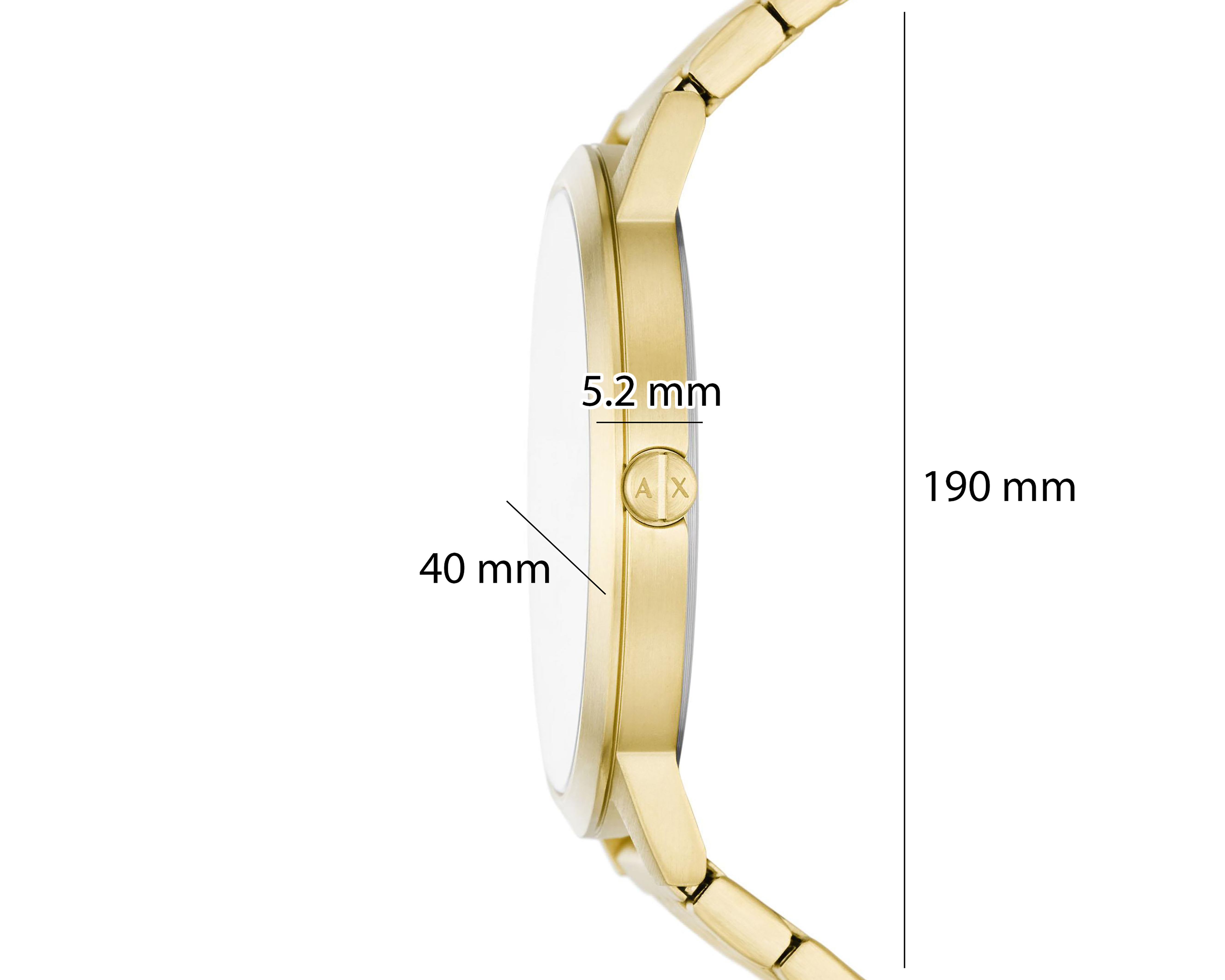 Foto 8 | Foto 8 | Reloj Armani Exchange para Hombre AX2871 Dorado