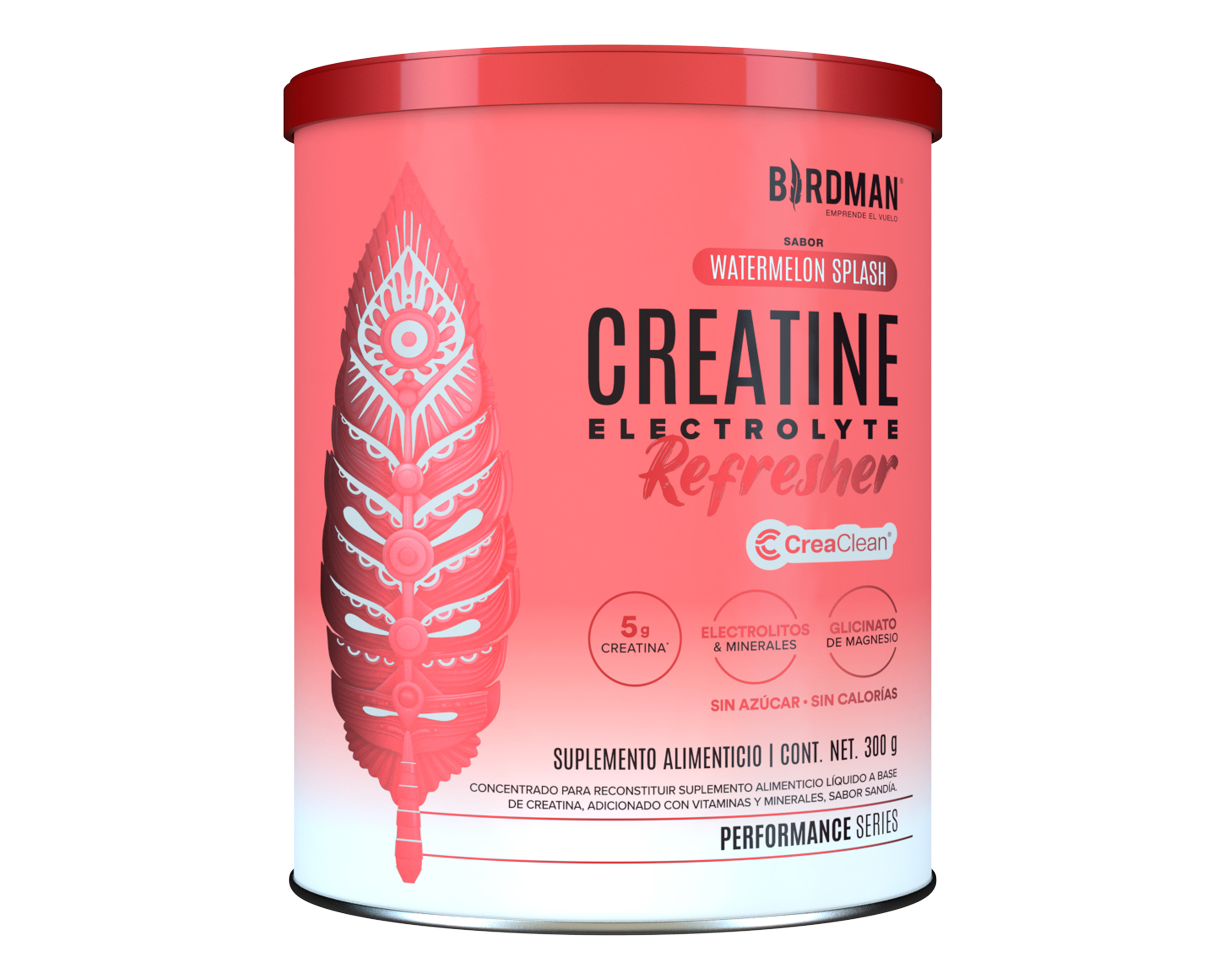 Foto 2 pulgar | Foto 1 | Creatina Birdman Performance Series de Alta Pureza Watermelon Splash 300 g