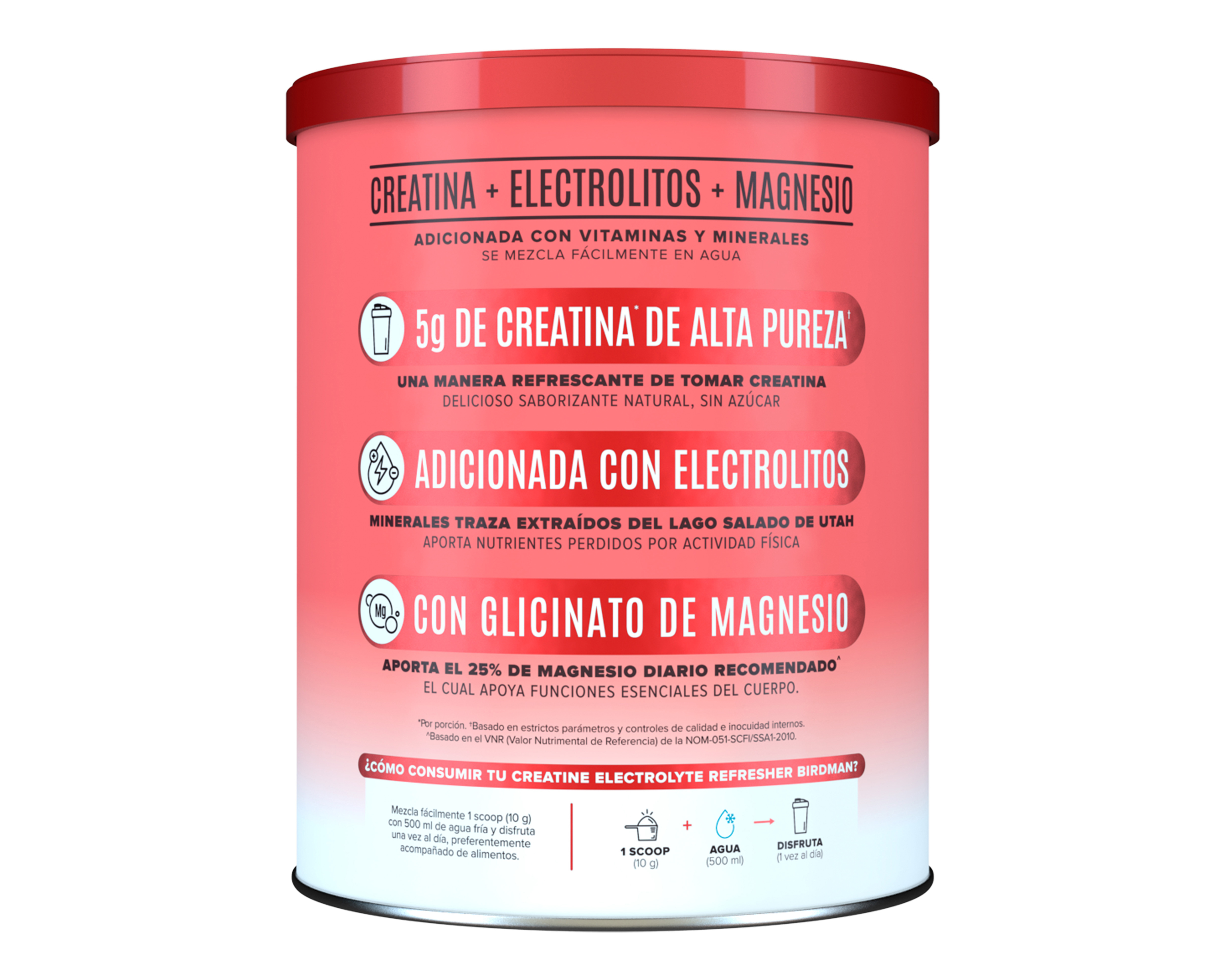Foto 3 pulgar | Foto 2 | Creatina Birdman Performance Series de Alta Pureza Watermelon Splash 300 g