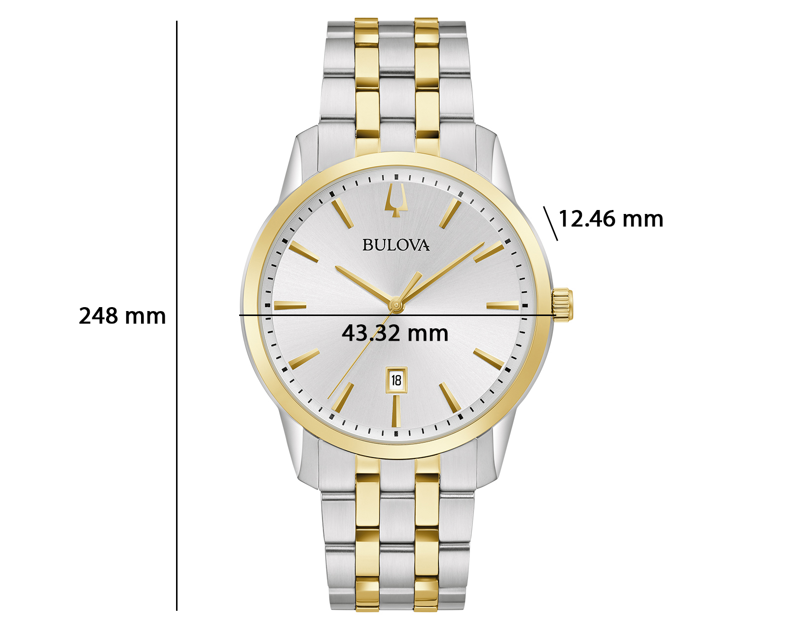 Foto 6 pulgar | Foto 5 | Reloj Bulova para Hombre 98B385 Plateado