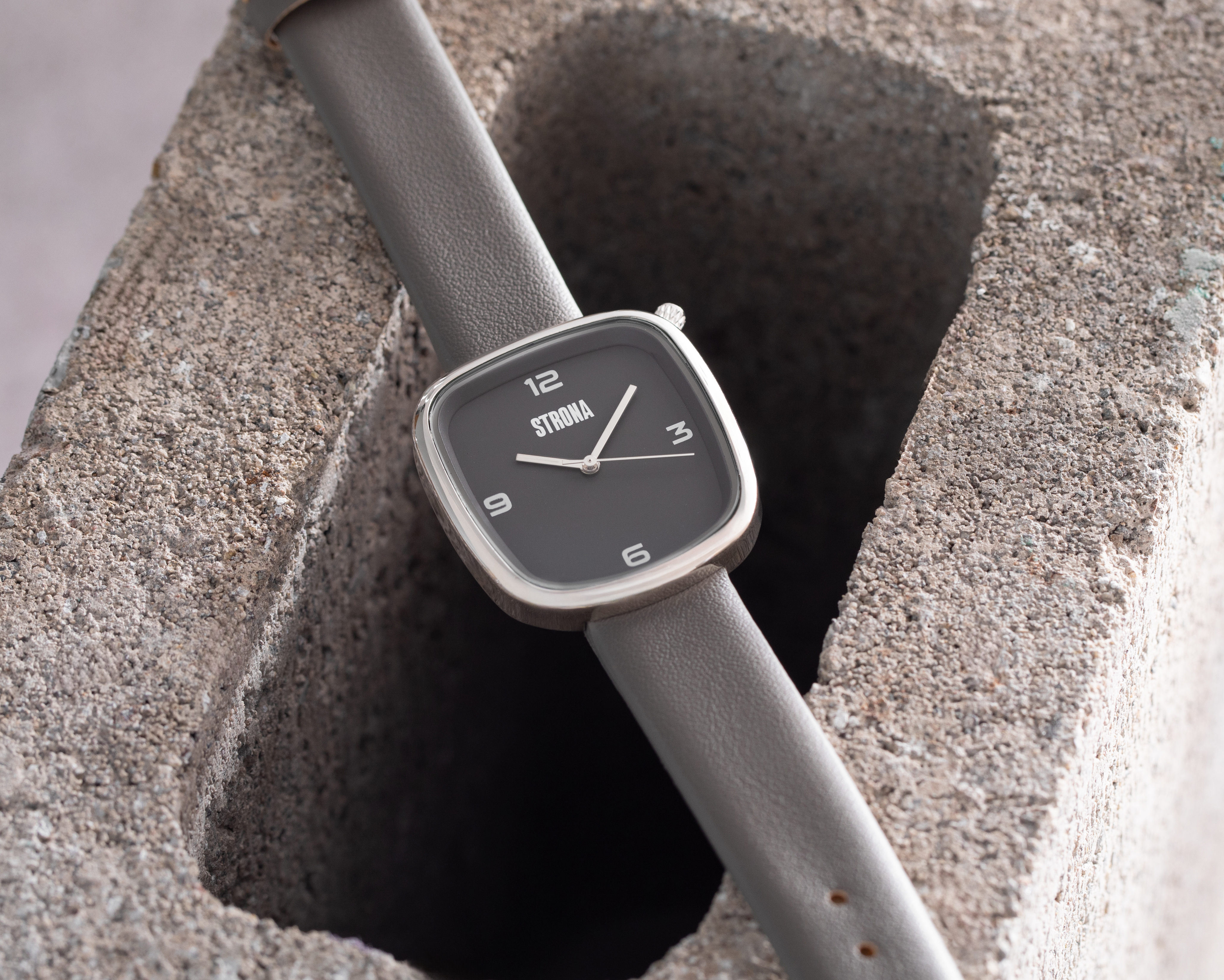 Foto 5 | Foto 5 | Reloj Strona para Mujer STN-MXD241201 Gris