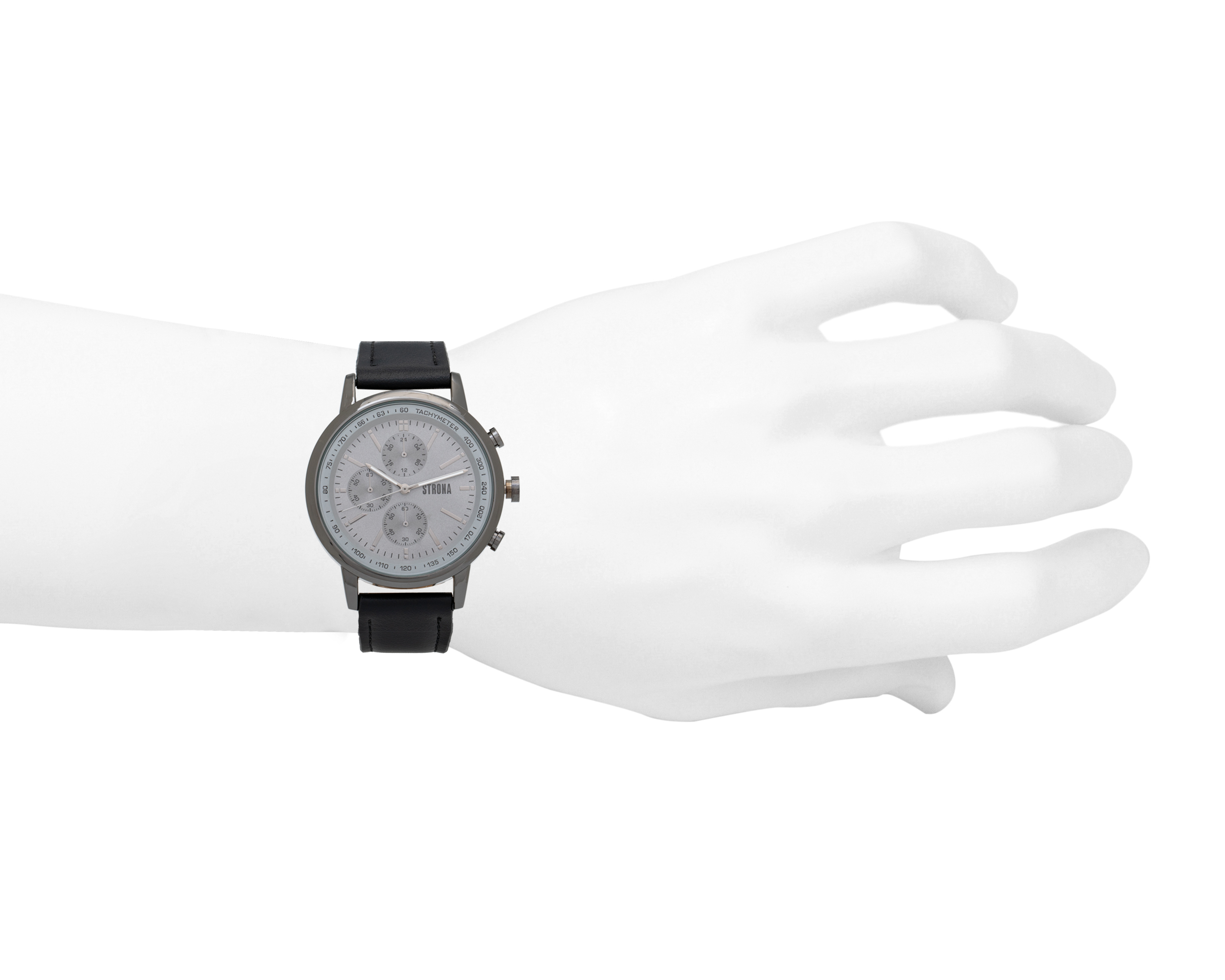 Foto 5 pulgar | Foto 4 | Reloj Strona para Hombre STN-M227173-15 Negro