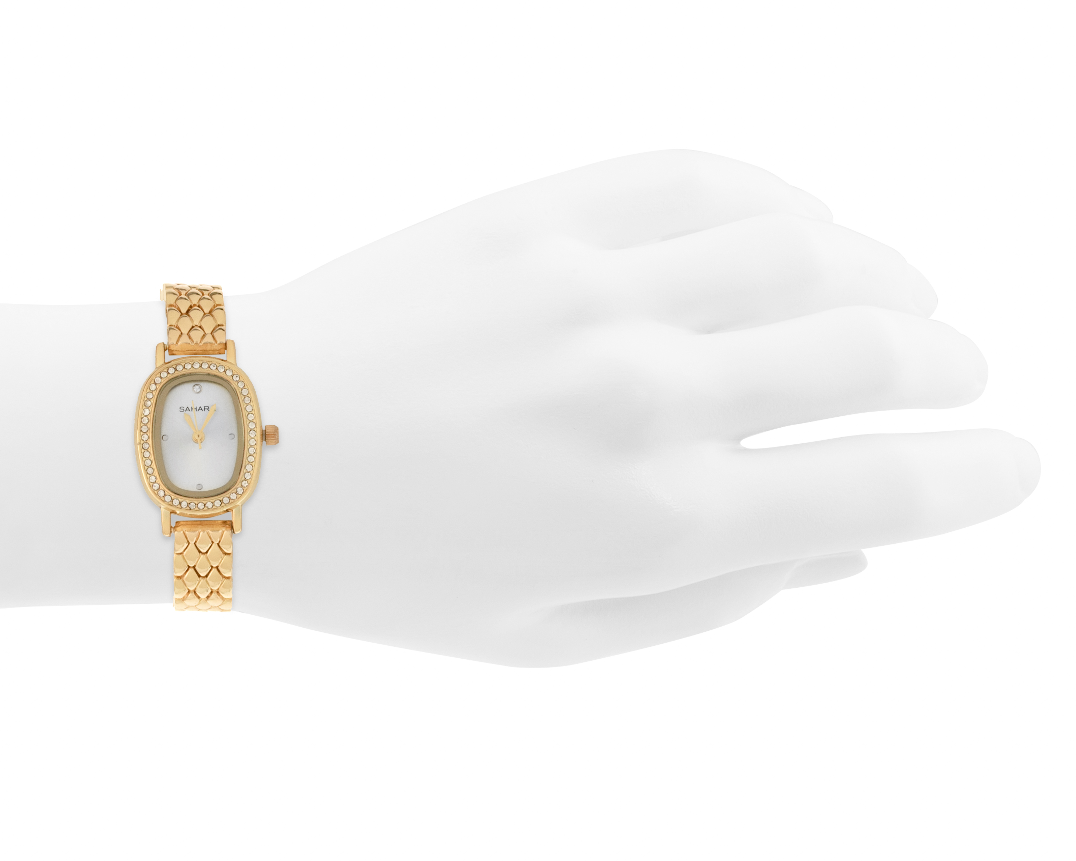 Foto 5 pulgar | Foto 4 | Reloj Sahara para Mujer SHR-MXD241209 Dorado