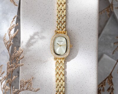 Foto 5 | Foto 5 | Reloj Sahara para Mujer SHR-MXD241209 Dorado