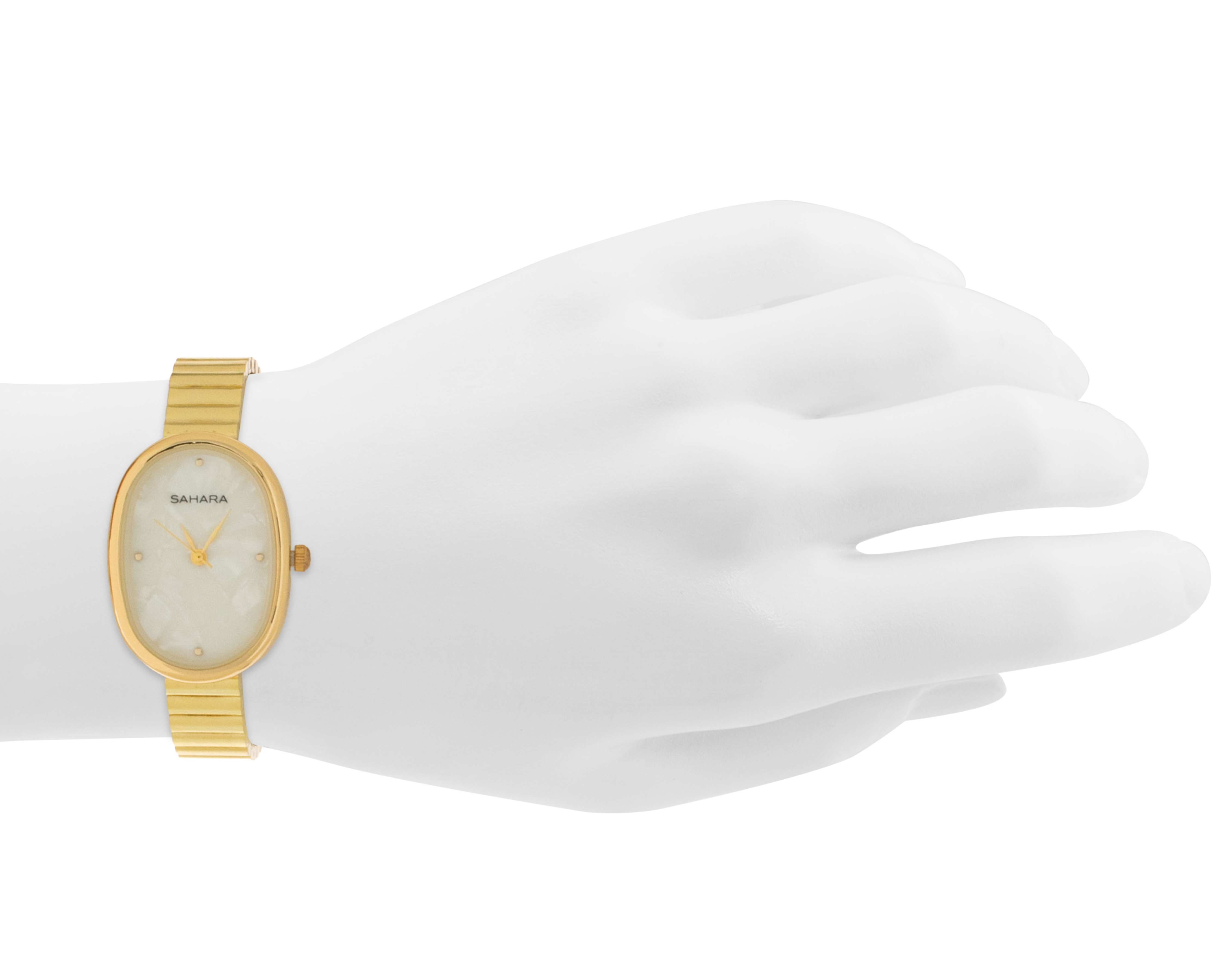 Foto 5 pulgar | Foto 4 | Reloj Sahara para Mujer SHR-MXD241207 Dorado