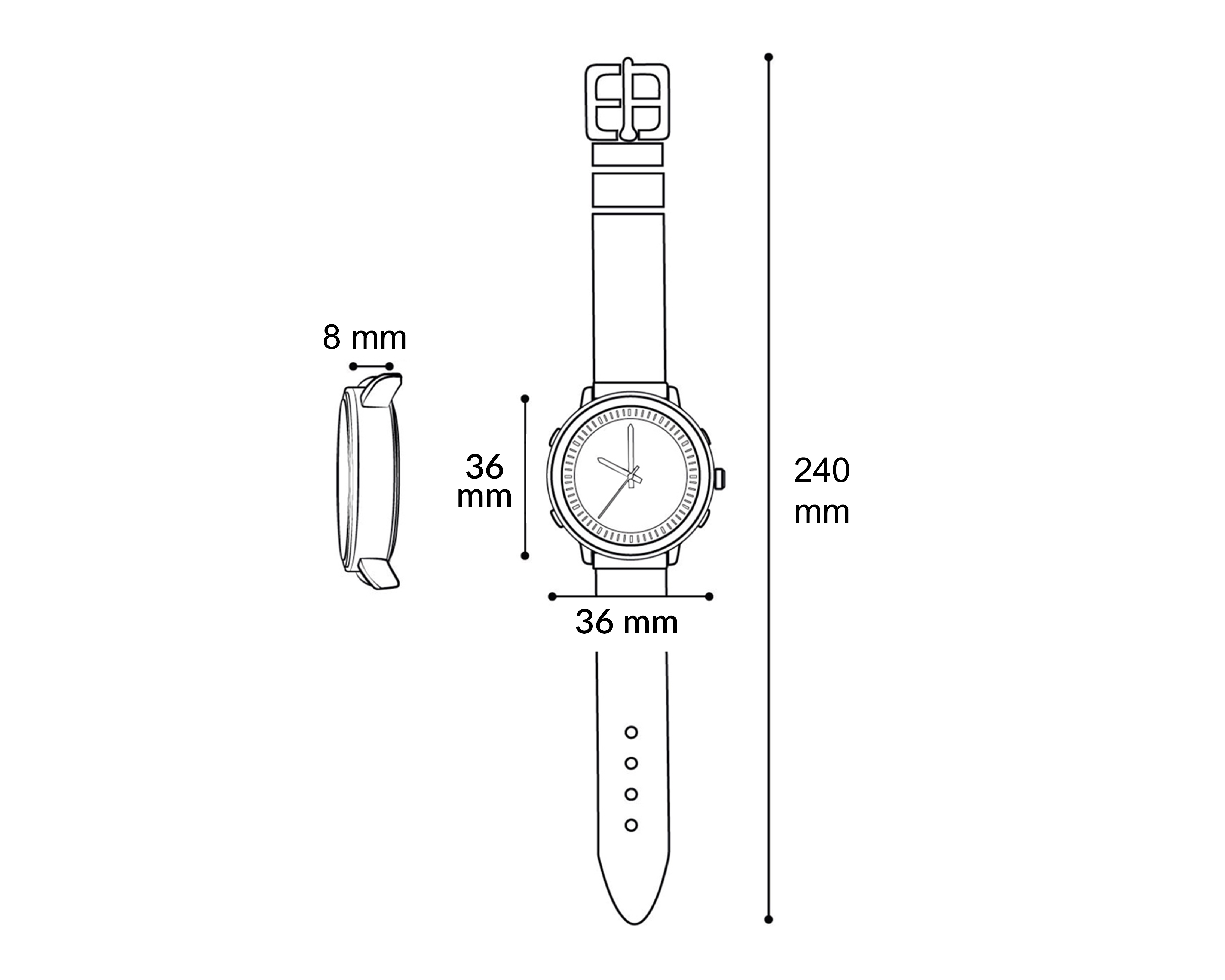 Foto 8 pulgar | Foto 7 | Reloj Refill para Mujer RFL-38-882-10 Rosa