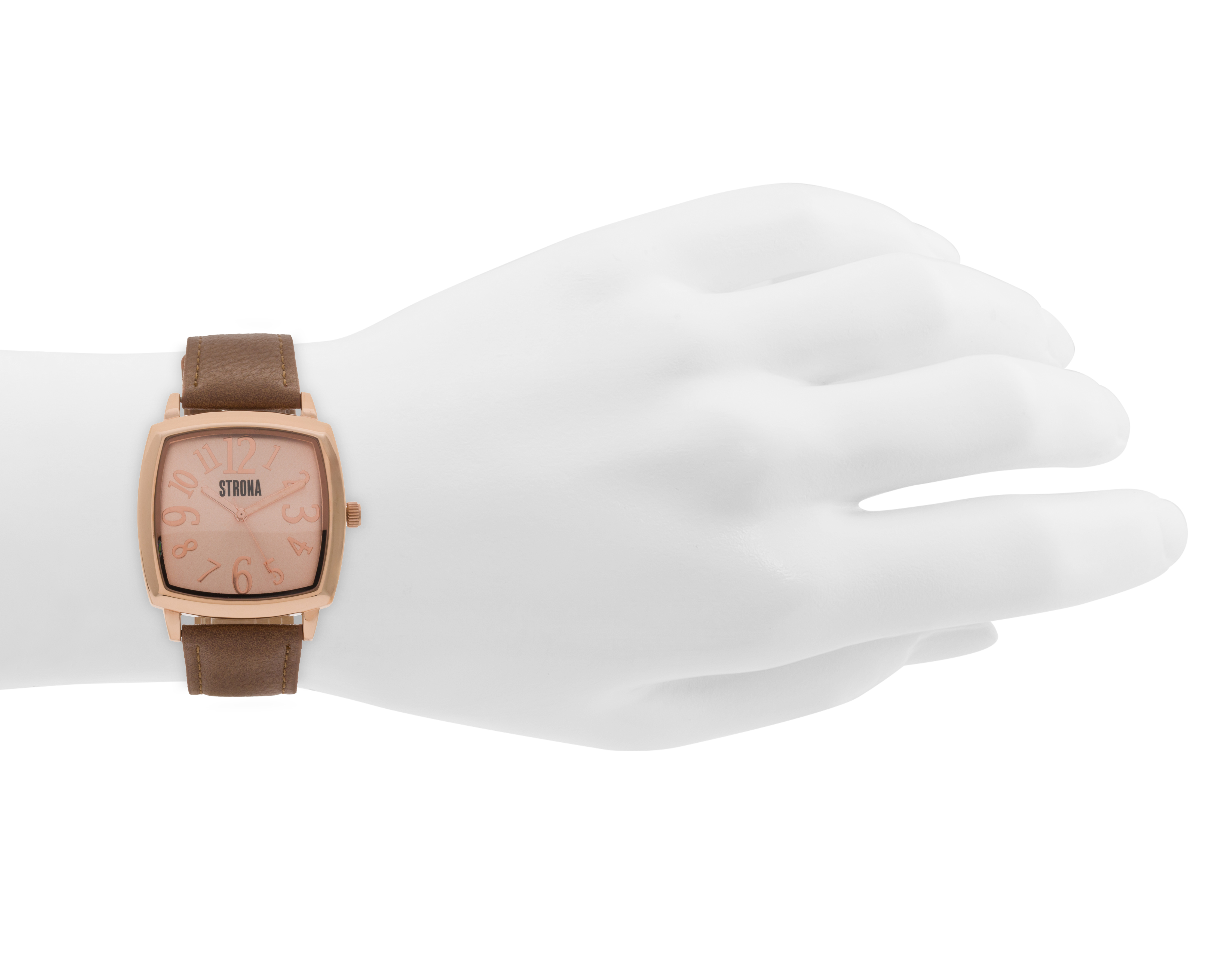 Foto 4 | Foto 4 | Reloj Strona para Mujer STN-R517409 Café