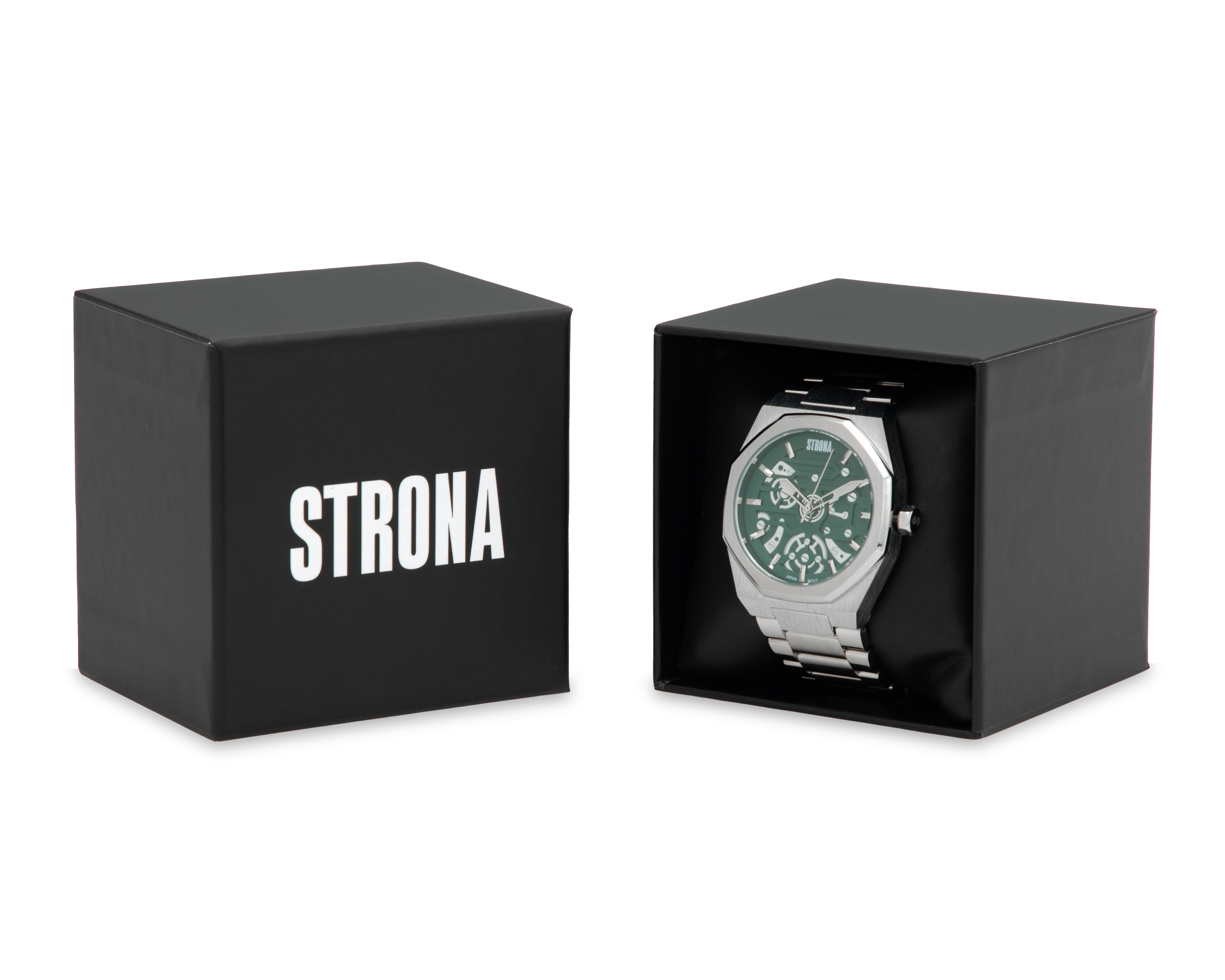 Foto 6 pulgar | Foto 5 | Reloj Strona para Hombre STN-M1044-91 Plateado