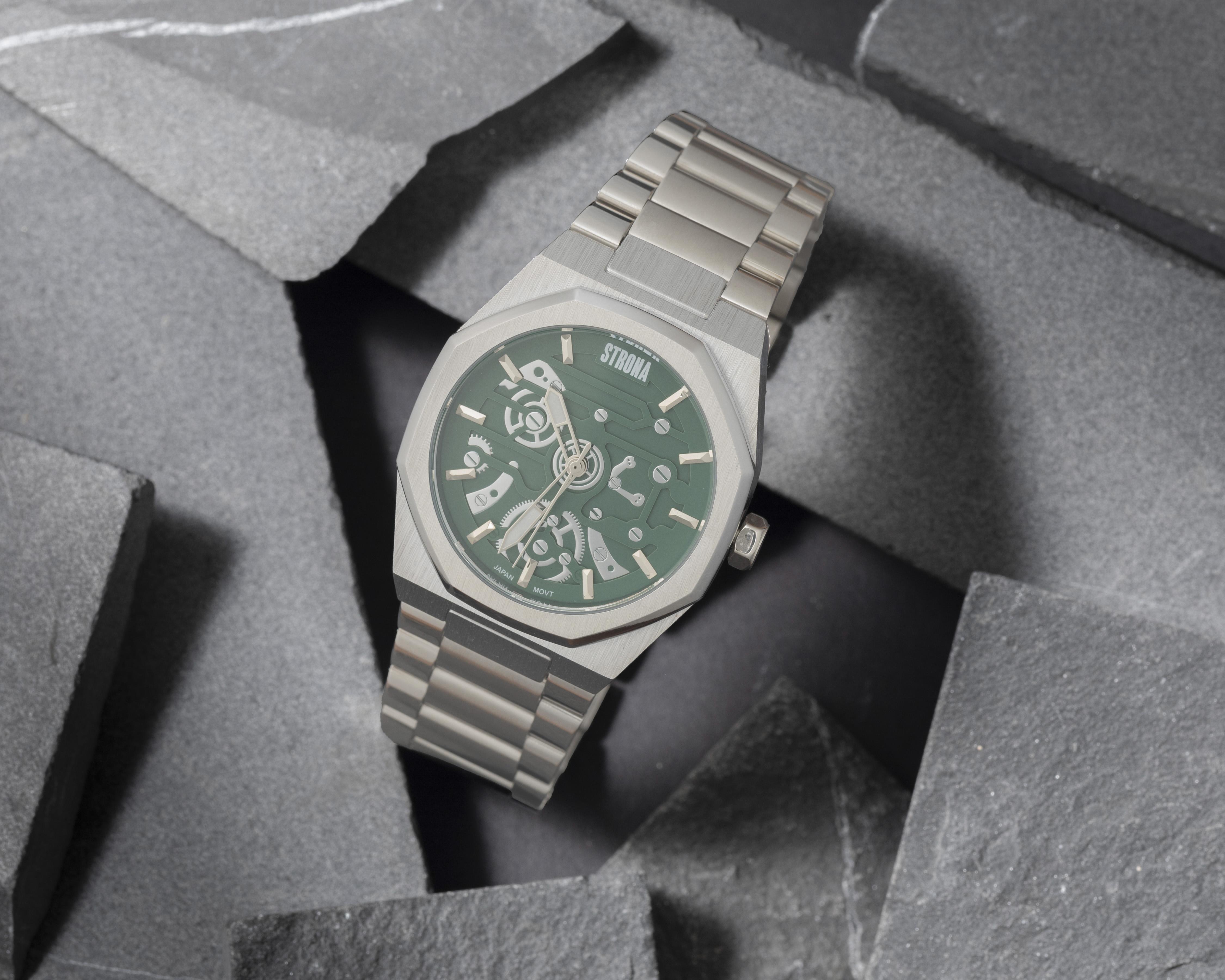 Foto 6 | Foto 6 | Reloj Strona para Hombre STN-M1044-91 Plateado