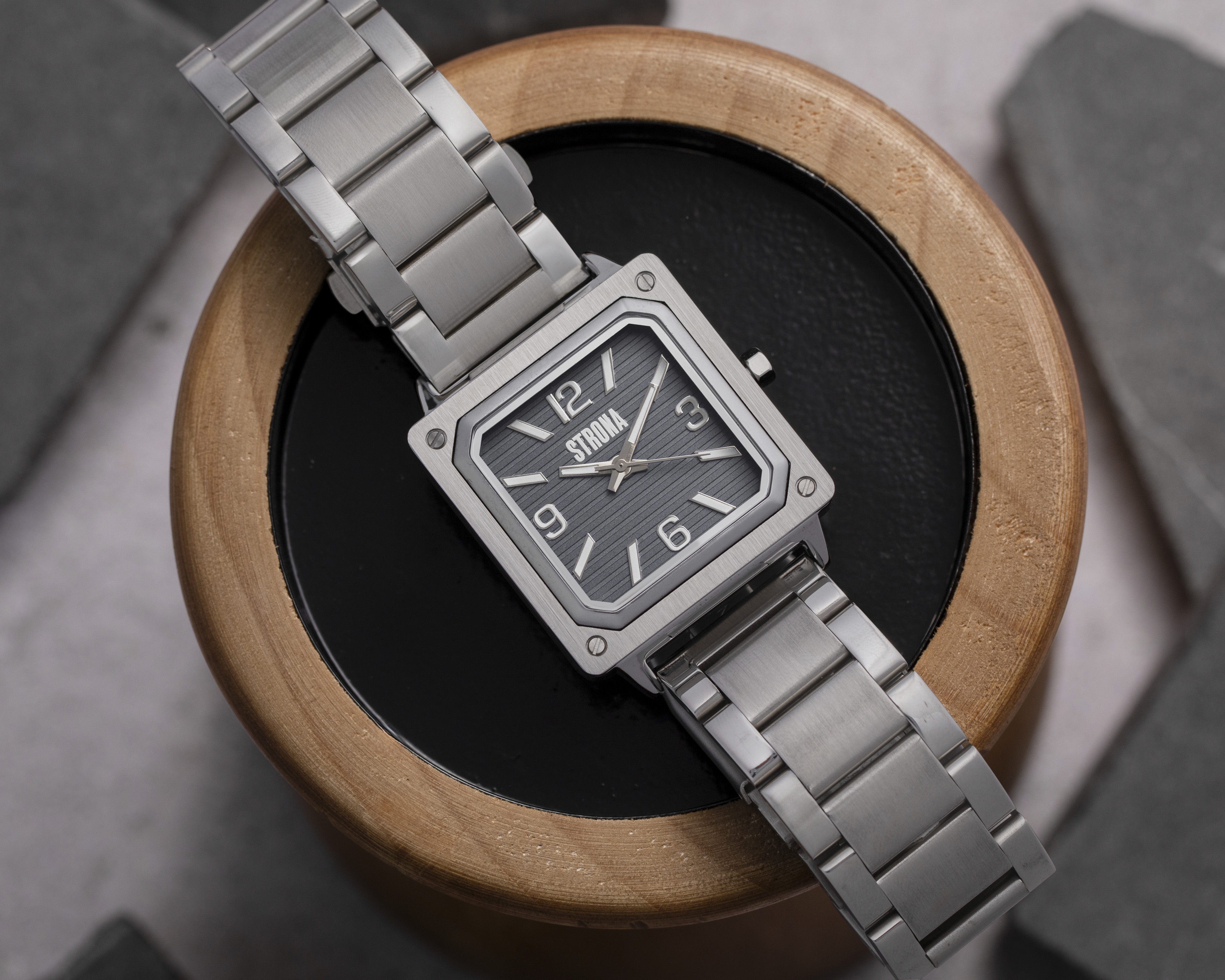 Foto 7 pulgar | Foto 6 | Reloj Strona para Hombre STN-WG085-1 Plateado