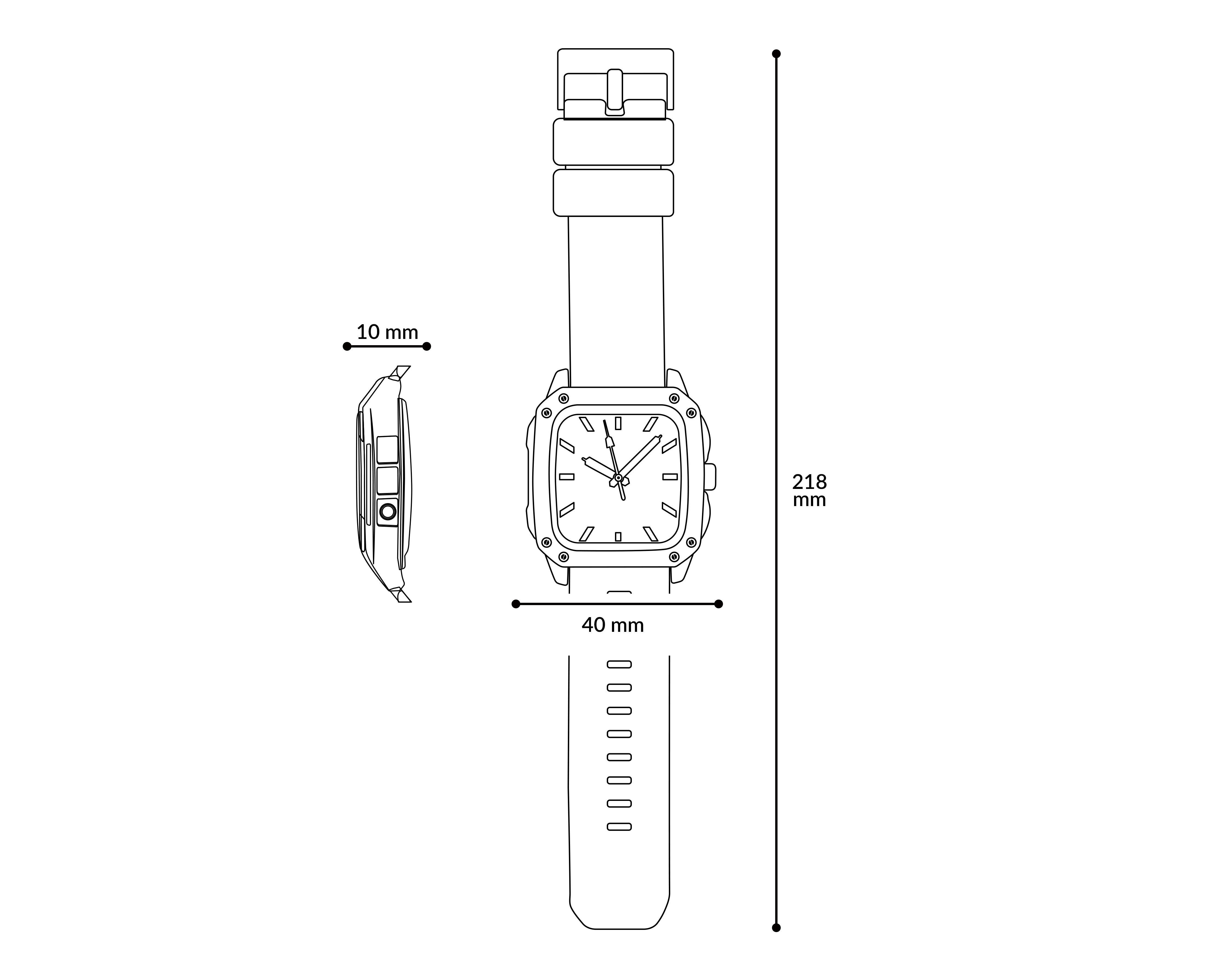 Foto 8 pulgar | Foto 7 | Reloj Strona para Hombre STN-WG085-1 Plateado