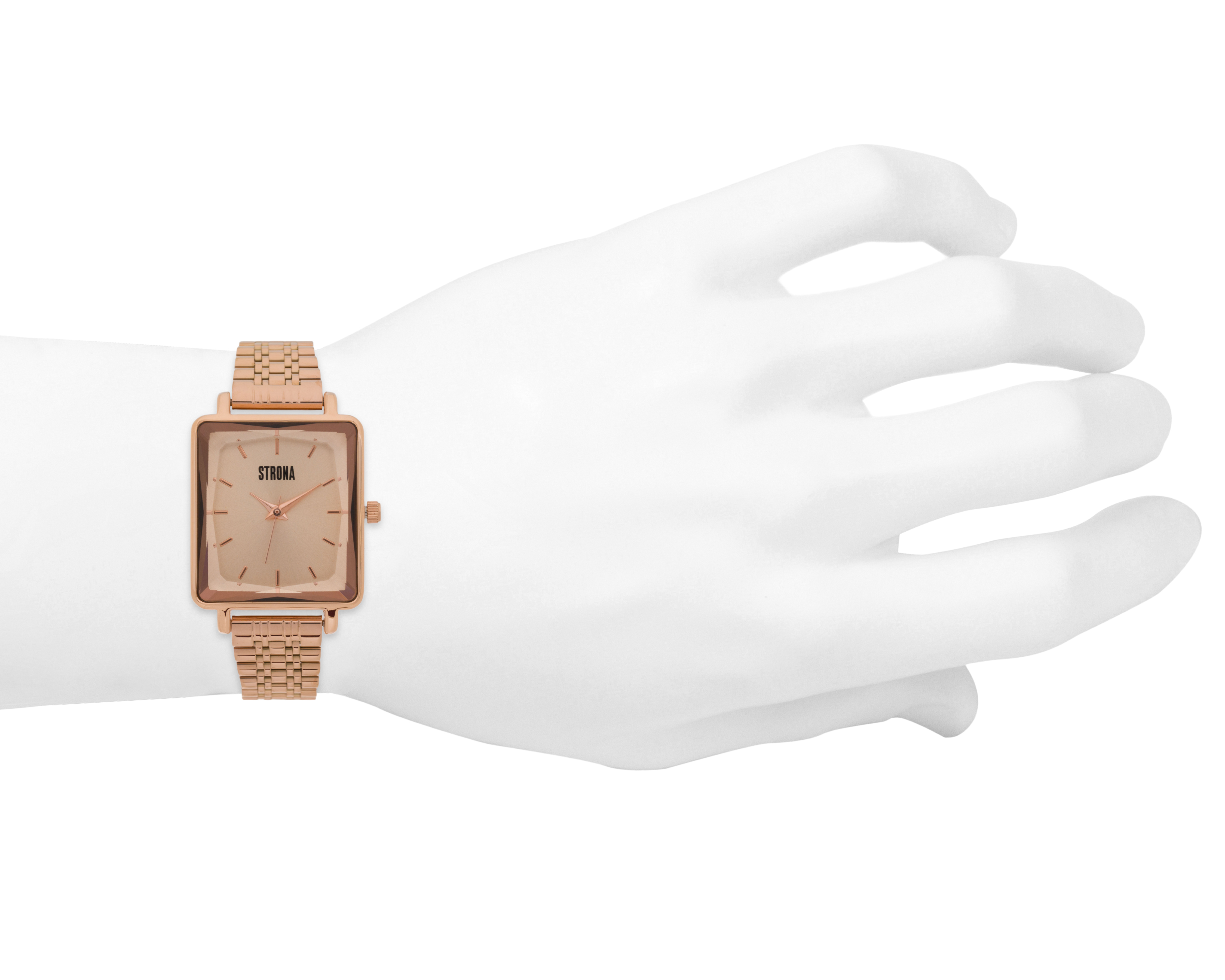 Foto 5 pulgar | Foto 4 | Reloj Strona para Mujer STN-S008 Oro Rosa