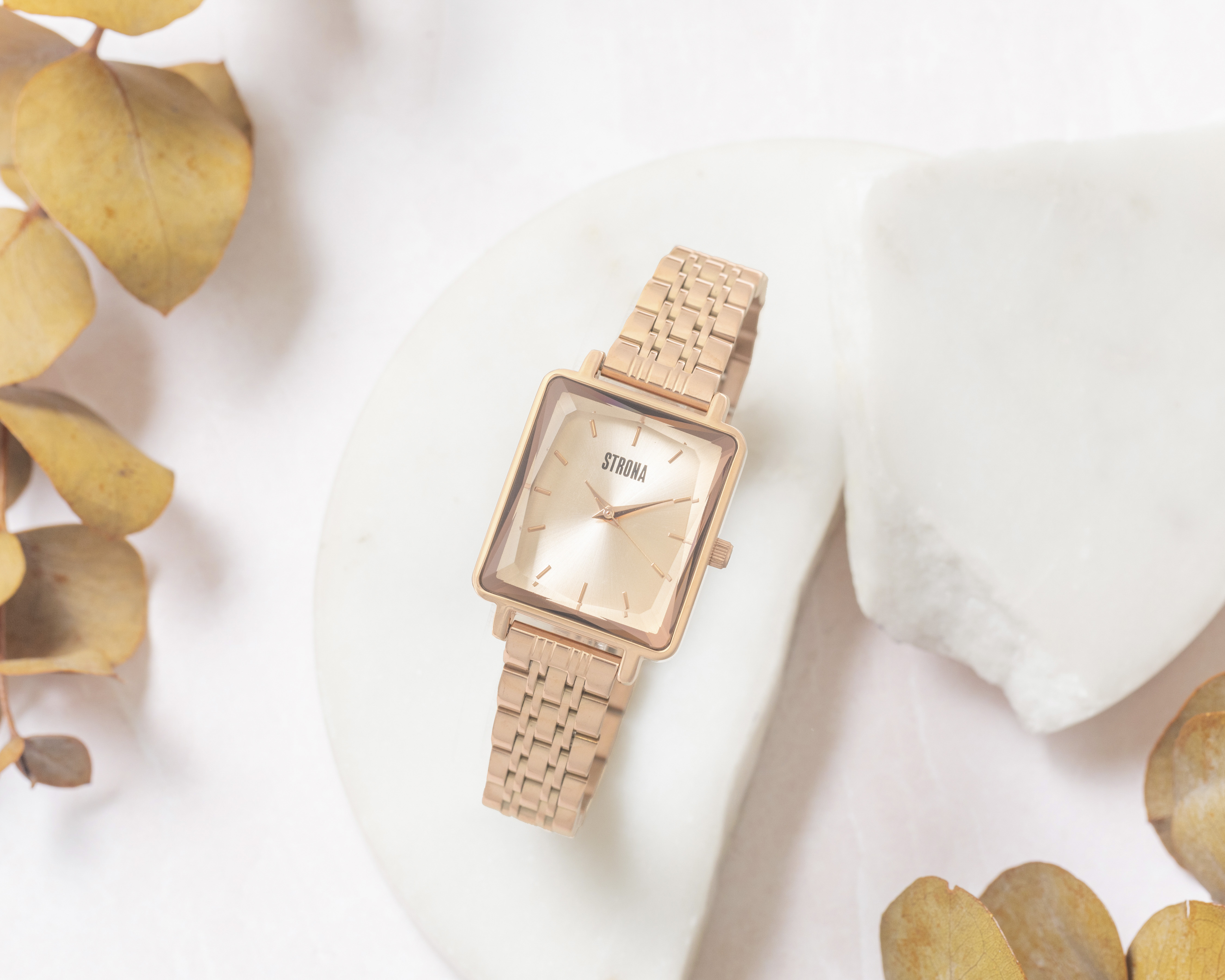 Foto 7 pulgar | Foto 6 | Reloj Strona para Mujer STN-S008 Oro Rosa