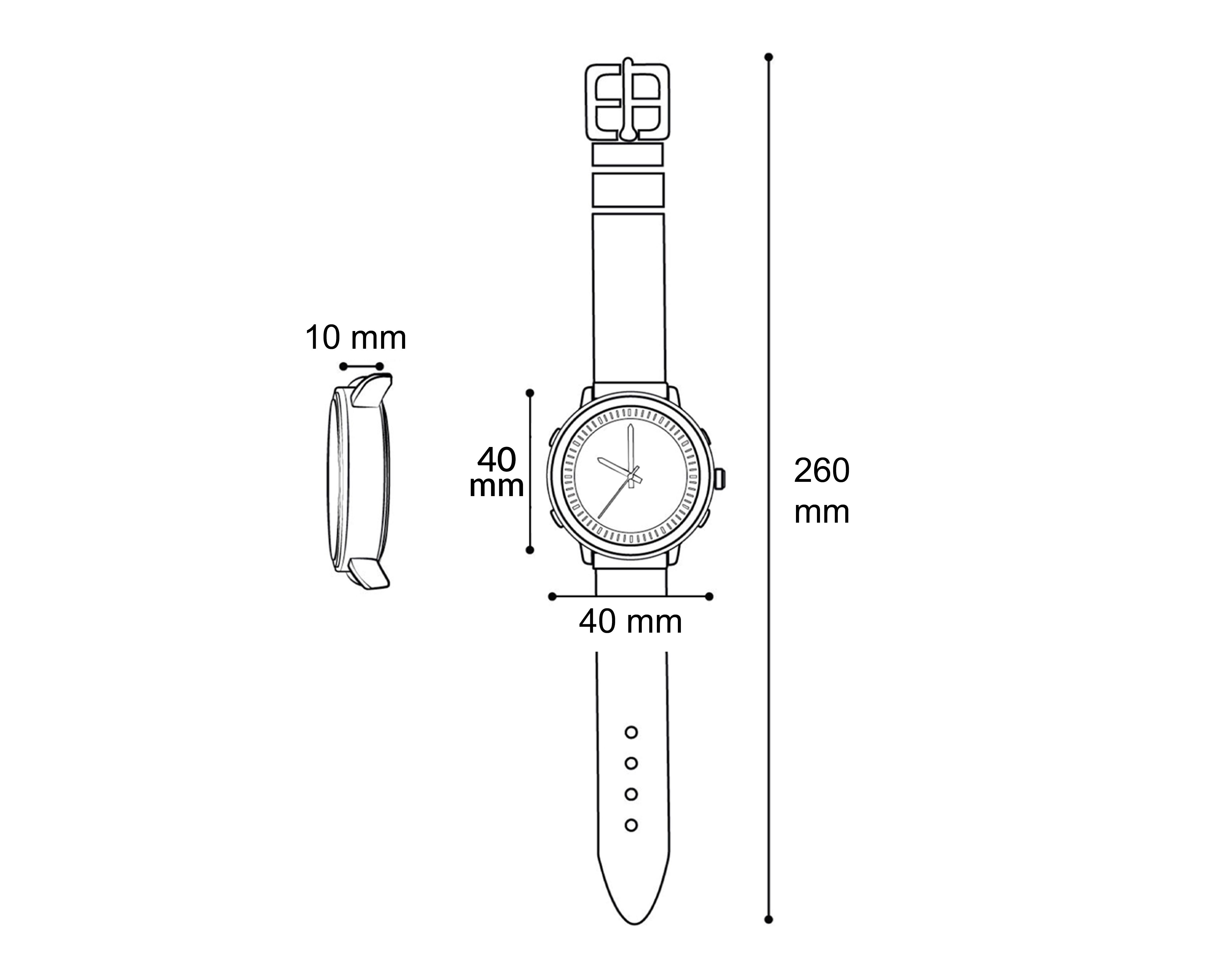 Foto 7 | Foto 7 | Reloj Refill para Hombre RFL-FC-213 Negro