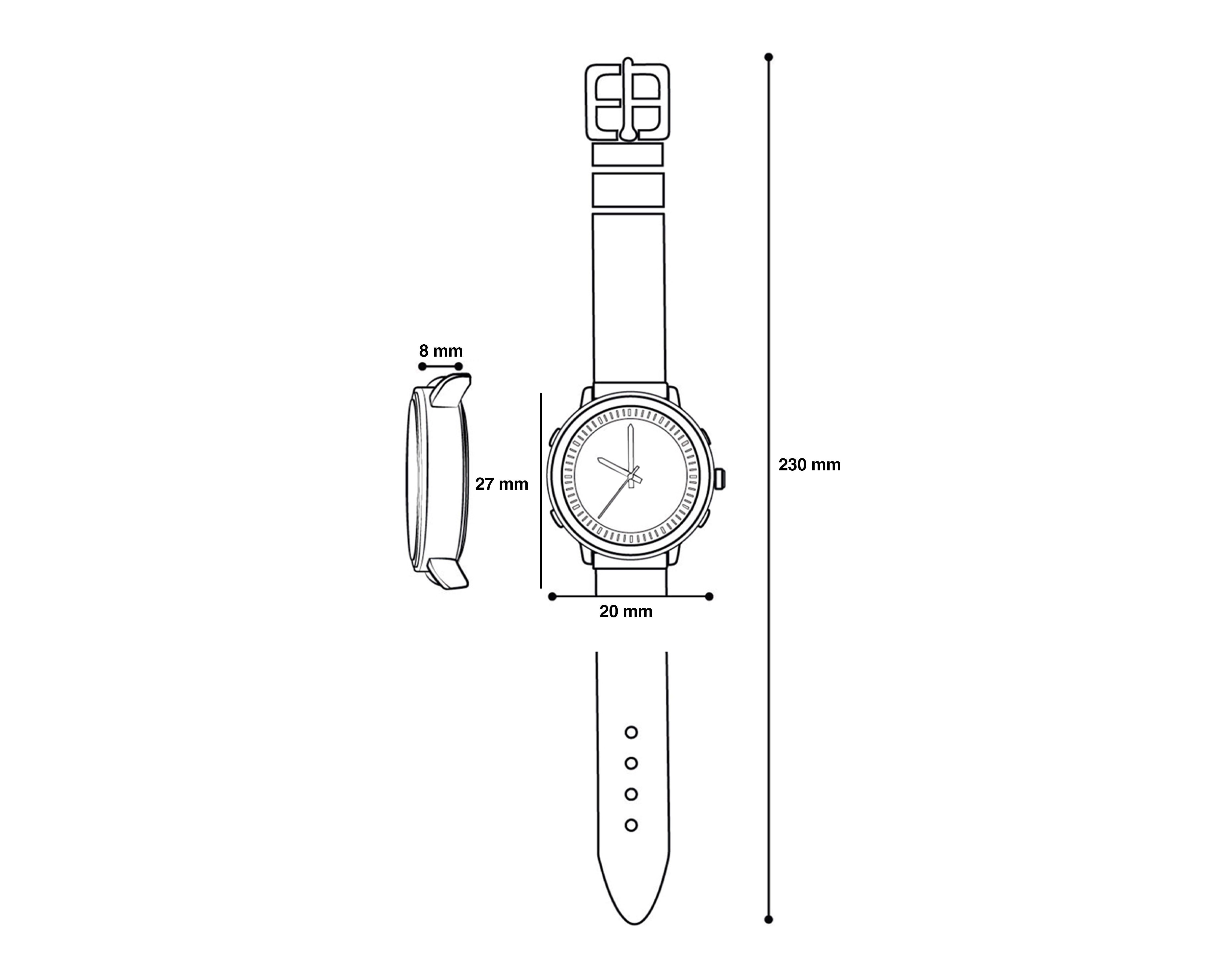 Foto 8 pulgar | Foto 7 | Reloj Refill para Mujer RFL-VD338 Verde