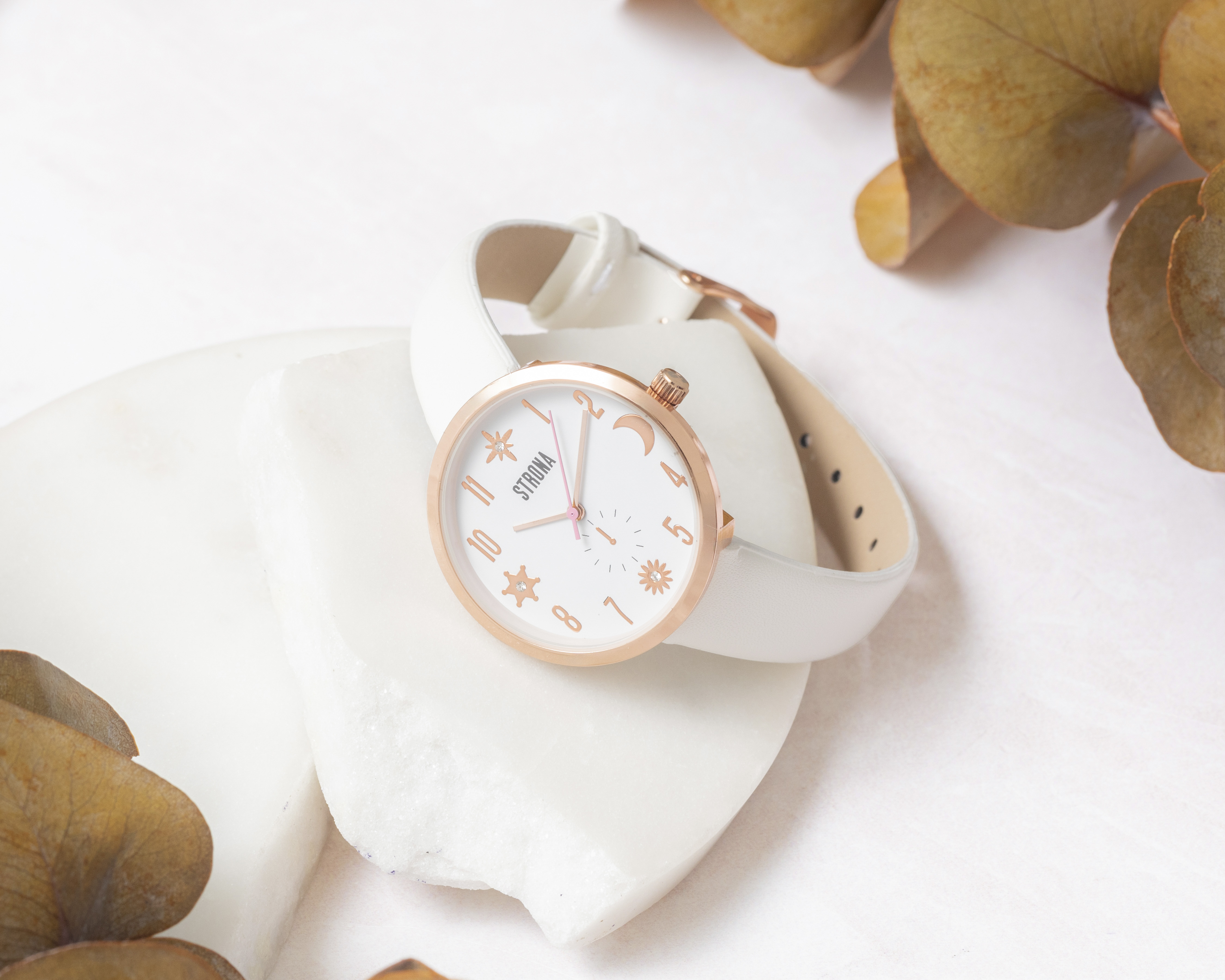 Foto 6 | Foto 6 | Reloj Strona para Mujer STN-BN-466 Blanco