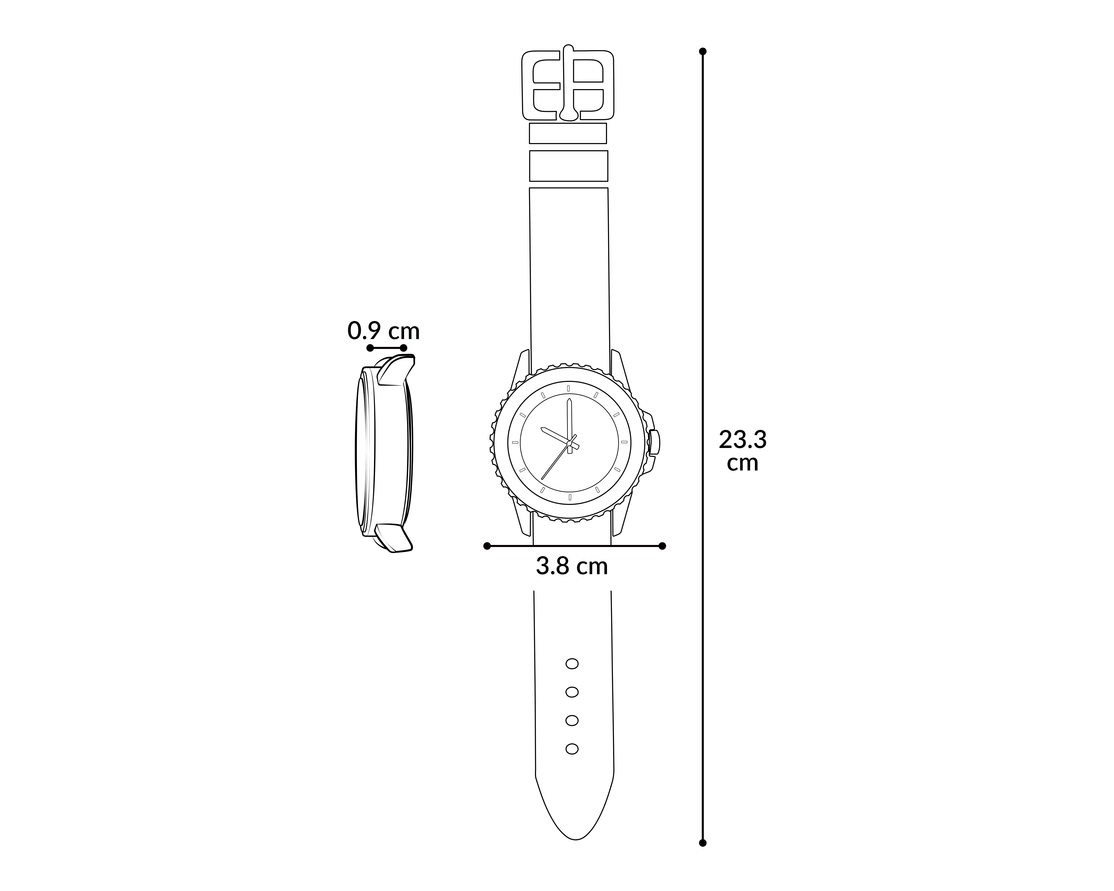 Foto 7 | Foto 7 | Reloj Strona para Mujer STN-BN-466 Blanco