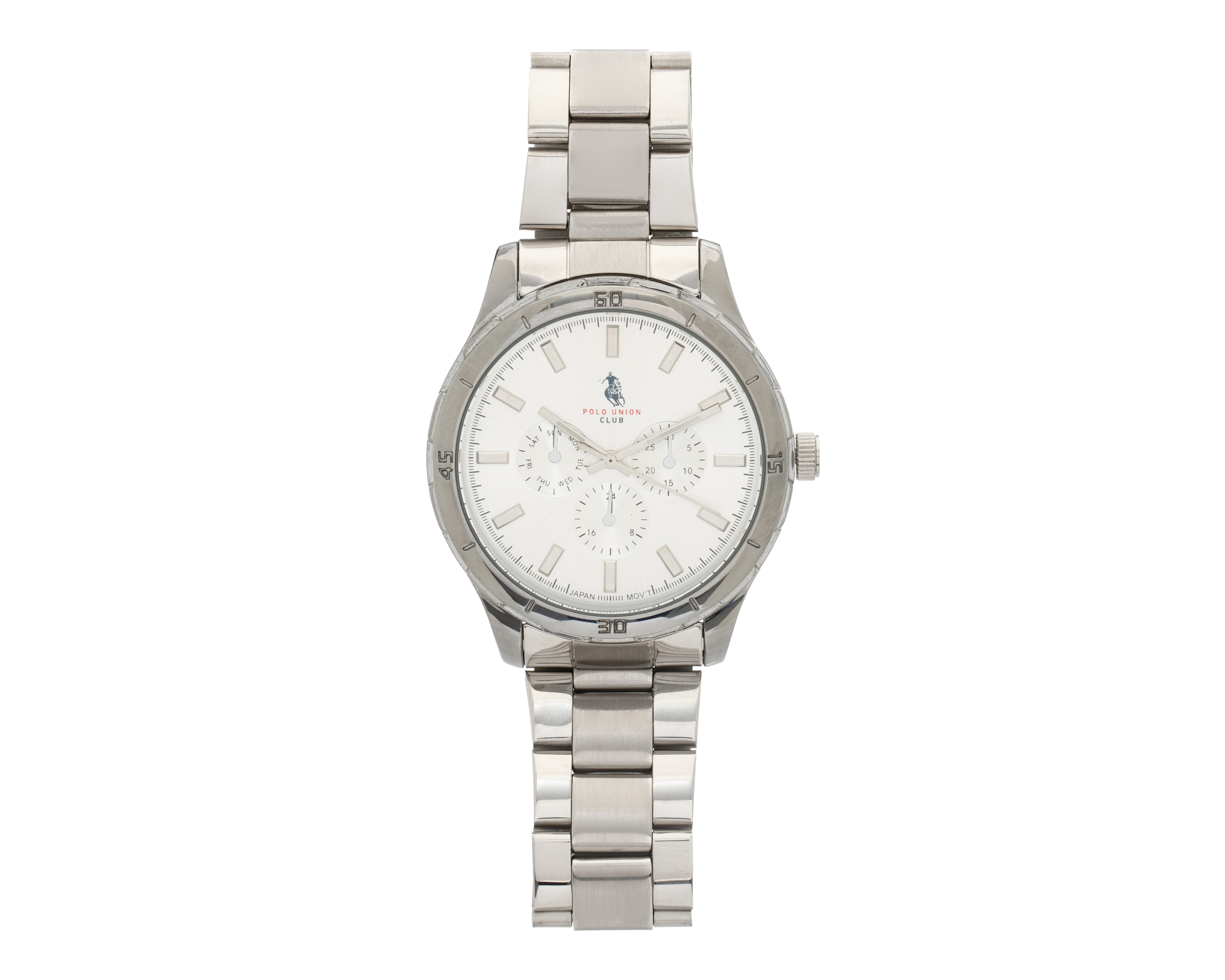 Foto 1 | Foto 1 | Reloj Polo Union para Hombre PUC-N0311 Plateado