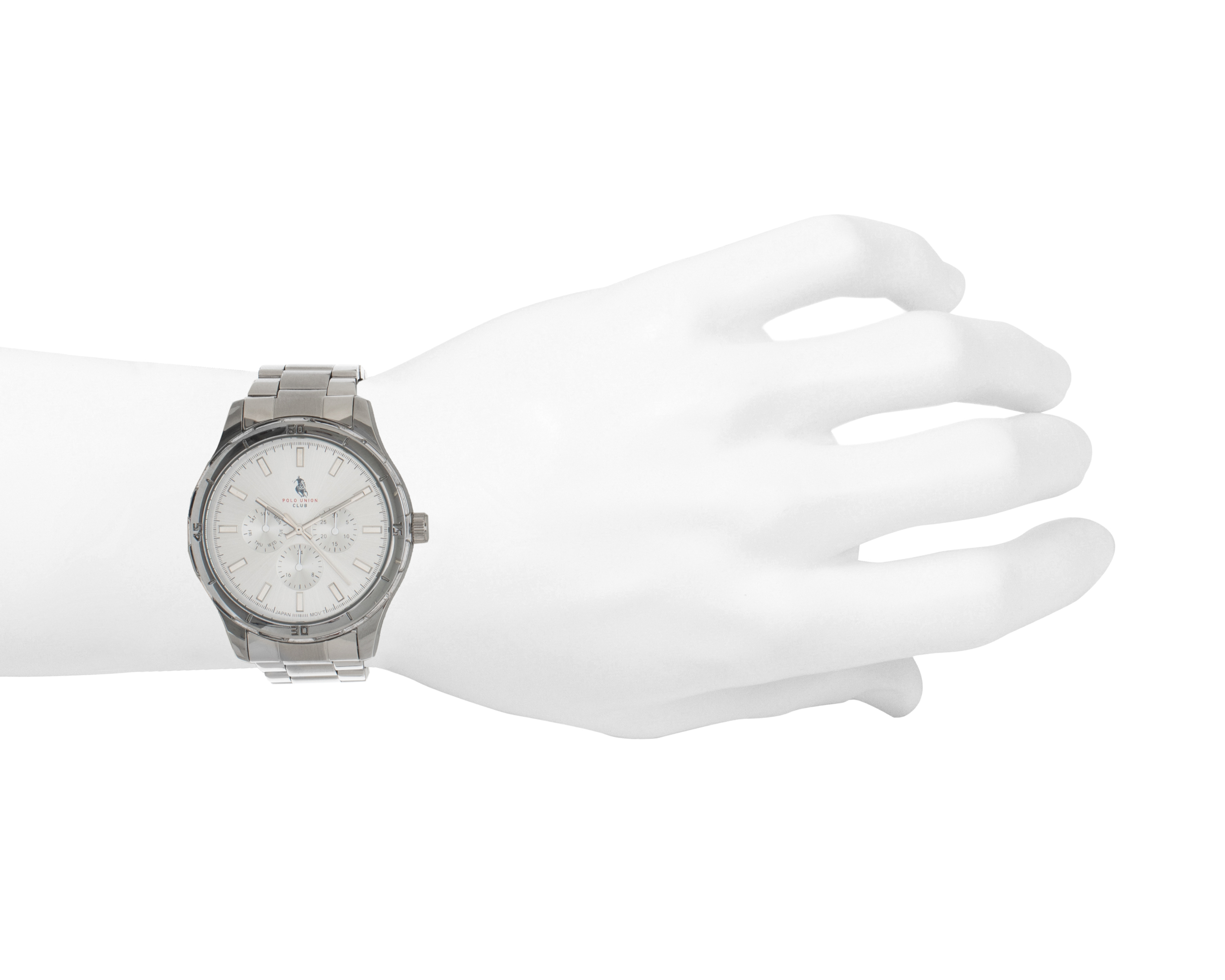 Foto 4 | Foto 4 | Reloj Polo Union para Hombre PUC-N0311 Plateado